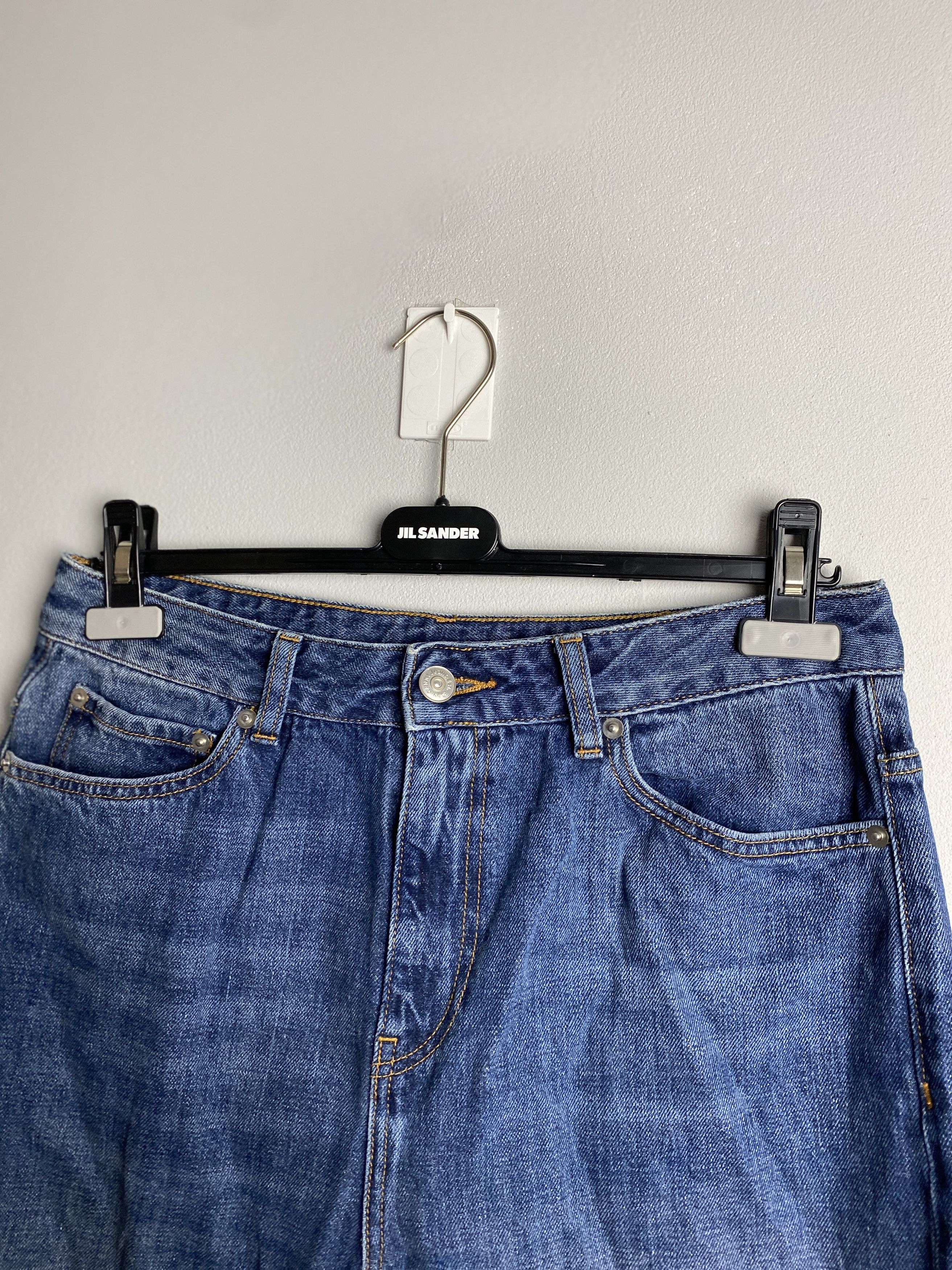 Gianni Valentino Ganni Medium Dark Blue jeans denim pants Size US 32 / EU 48 - 3 Thumbnail