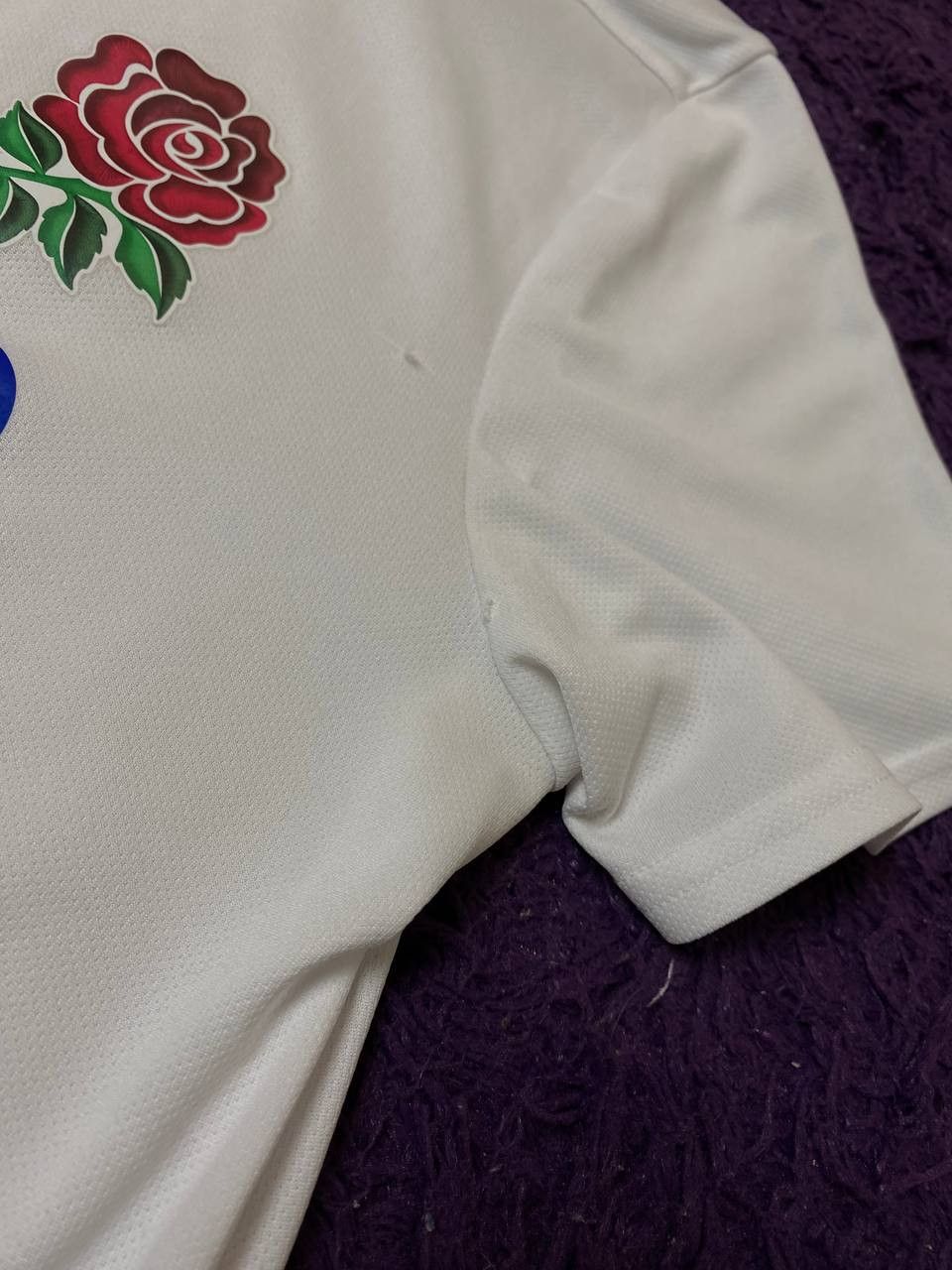 Umbro × Vintage Umbro O2 England Rugby Polo Shirt Size M Size US M / EU 48-50 / 2 - 14 Thumbnail