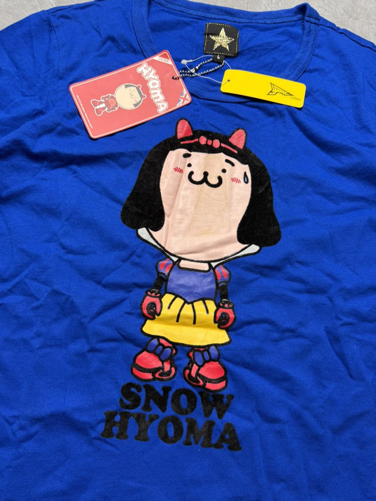 20471120 Hyoma Snow Hyoma Robot Tee Size US S / EU 44-46 / 1 - 2 Thumbnail