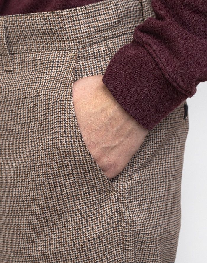 Carhartt Wip Carhartt WIP Menson Pant Wool Houndstooth Brown Size 32 Size US 32 / EU 48 - 3 Thumbnail