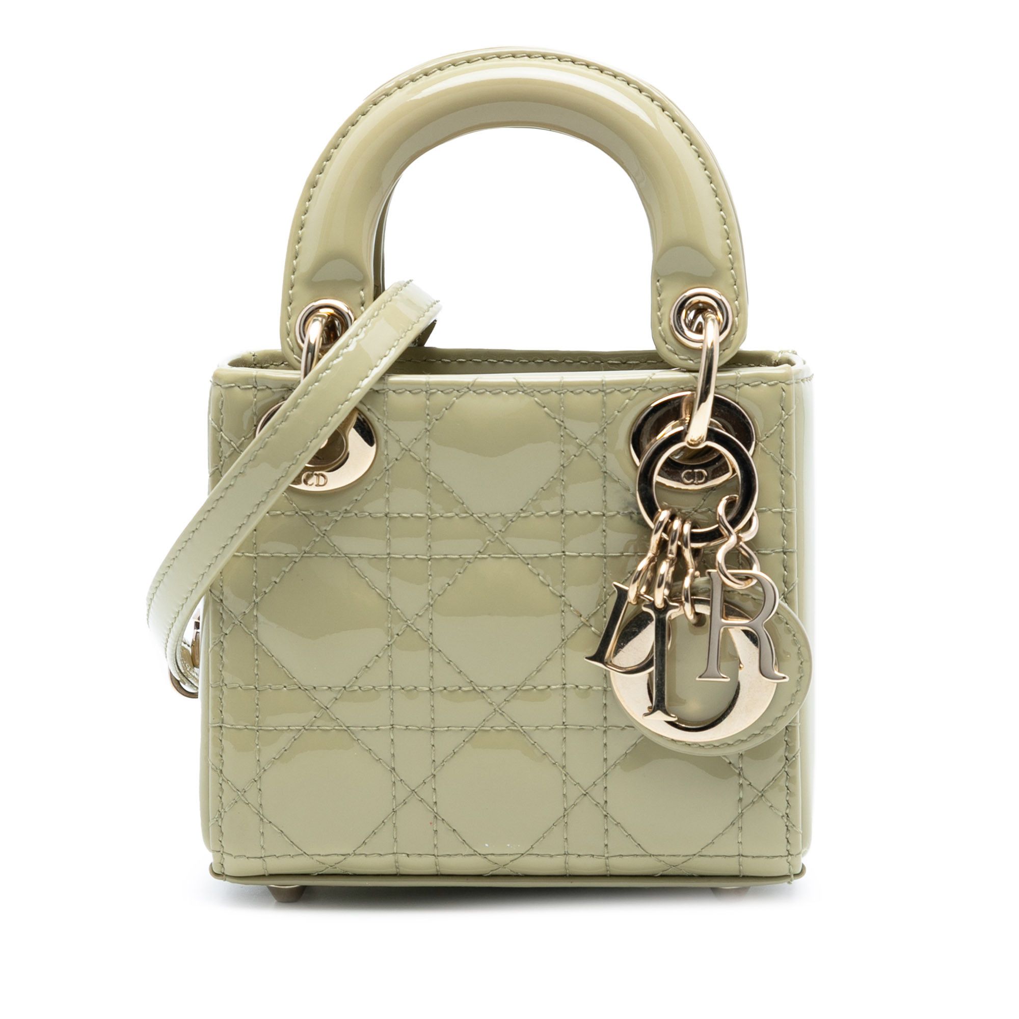 Dior Dior Micro Patent Cannage Lady Dior Size ONE SIZE - 1 Thumbnail