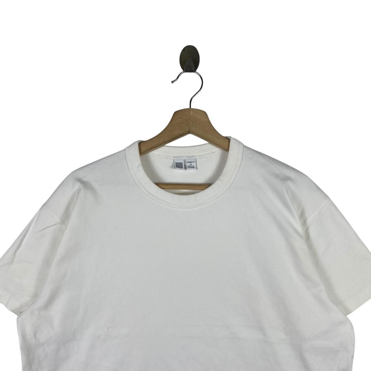 Christophe Lemaire LEMAIRE x UNIQLO UUU Collection Plain White Baggy Tee Shirt Size US M / EU 48-50 / 2 - 2 Thumbnail