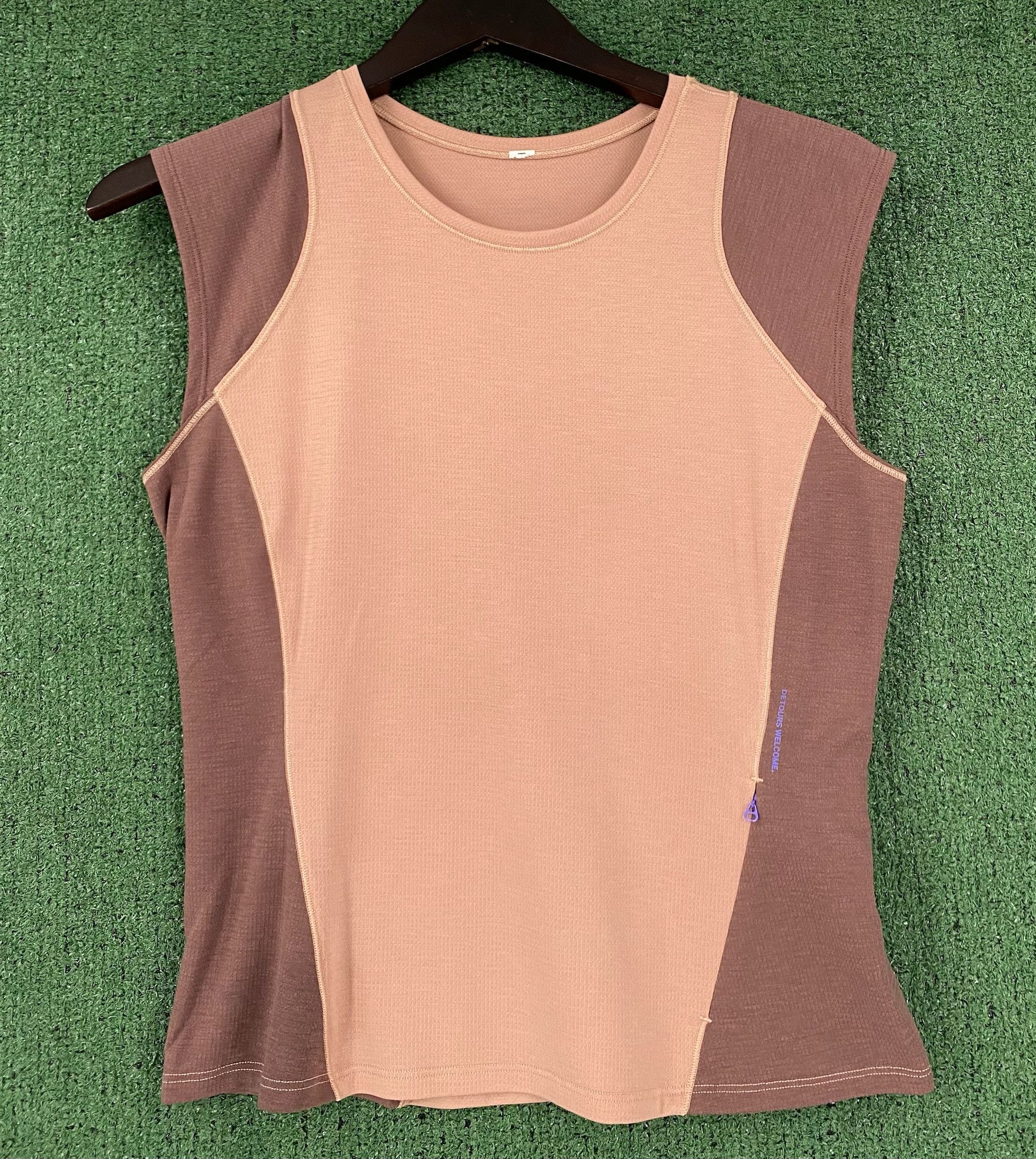 Lululemon Lululemon Cap Sleeve Hiking Tank Top Pink Clay Dark Oxide 6 Size M / US 6-8 / IT 42-44 - 1 Thumbnail