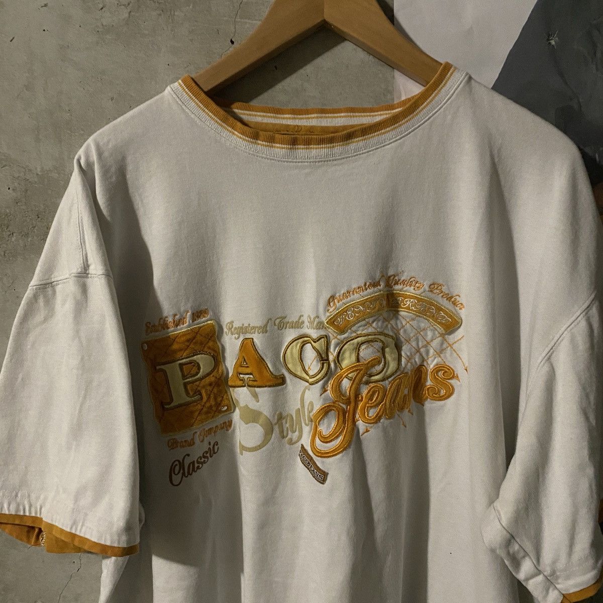 Vintage Y2K PACO JEANS SHIRT Size US XXL / EU 58 / 5 - 1 Thumbnail