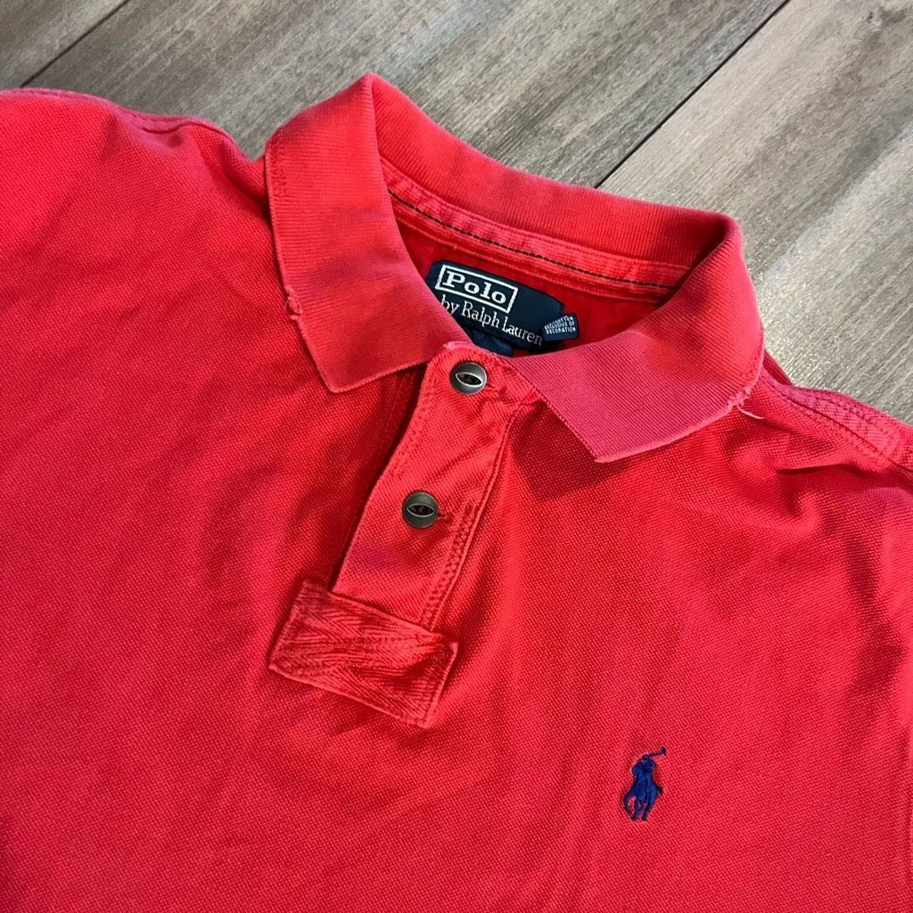 Polo Ralph Lauren Polo Ralph Lauren Red Polo Shirt Men XL Bin L-48 Size US M / EU 48-50 / 2 - 2 Thumbnail