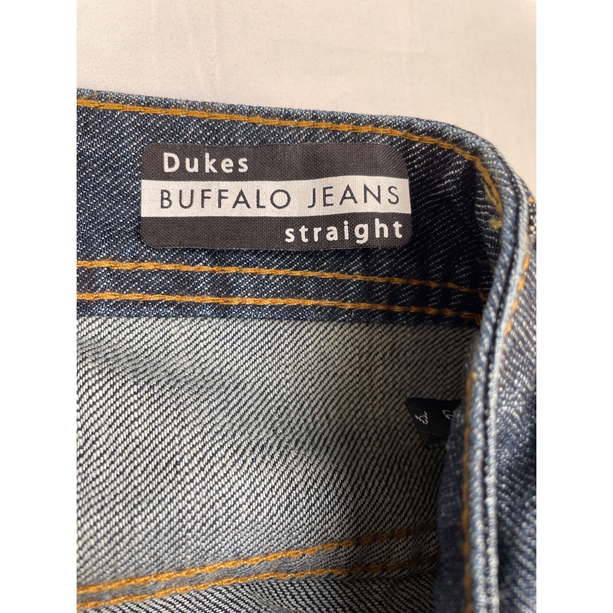 Other Buffalo Dukes Men's Blue Straight Cut Jeans Size 38 x 32 SK Size US 38 / EU 54 - 7 Thumbnail