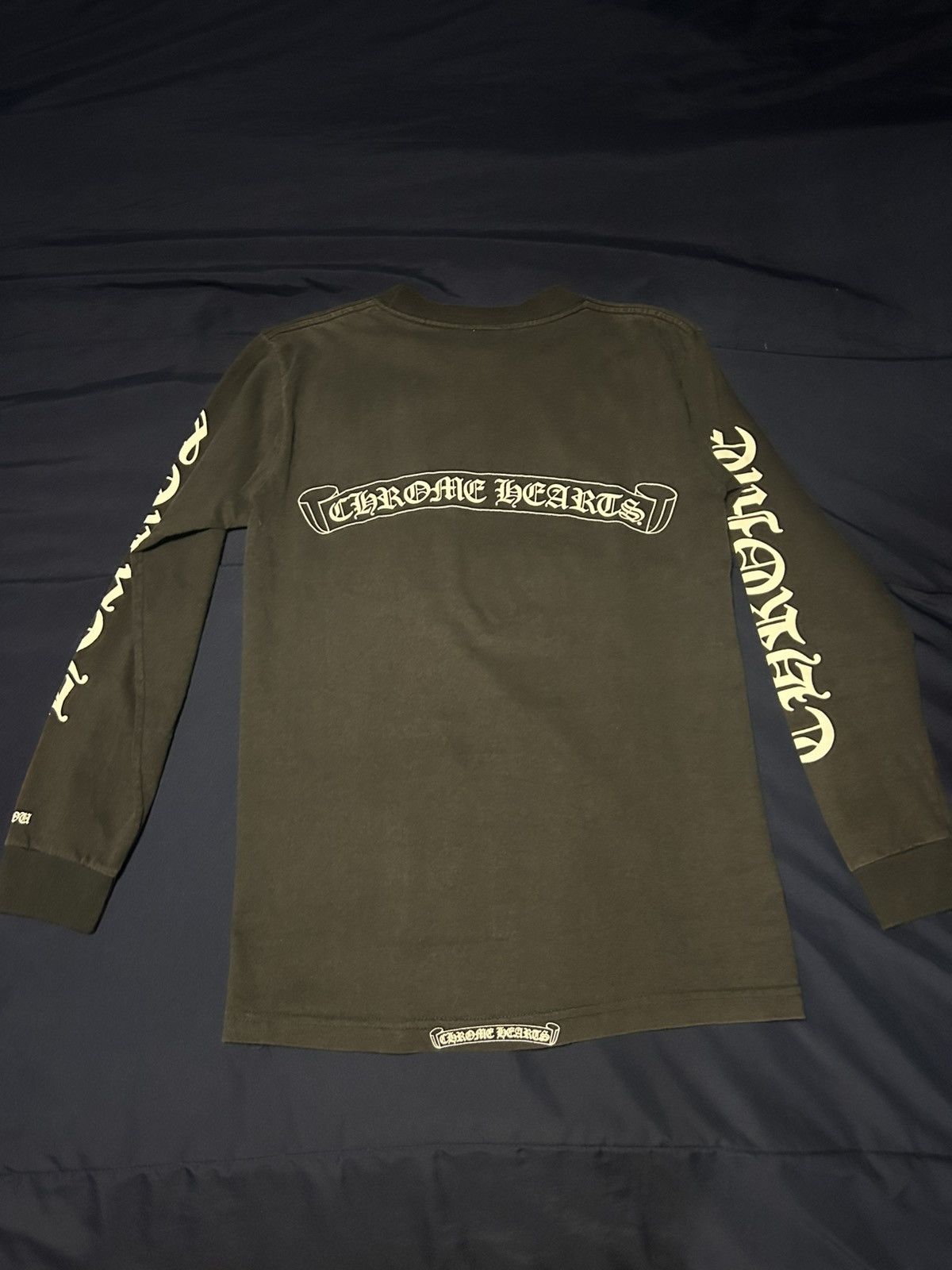 Chrome Hearts Chrome Hearts Shirt Long Sleeve Old Script 90s Size US S / EU 44-46 / 1 - 2 Thumbnail