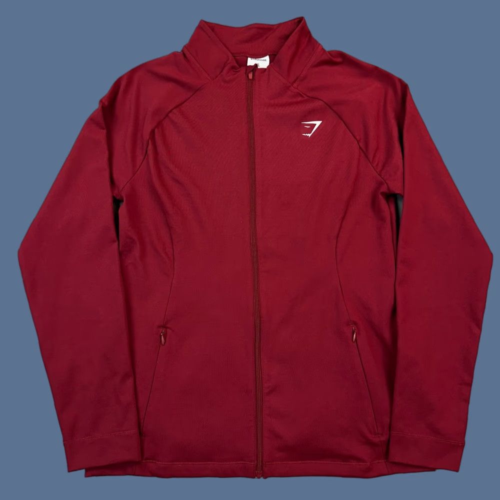 Gymshark Gymshark Jacket Women's XL Burgundy Performance Training Zip Up Athleisure Gym Shirt Size XL / US 12-14 / IT 48-50 - 1 Thumbnail