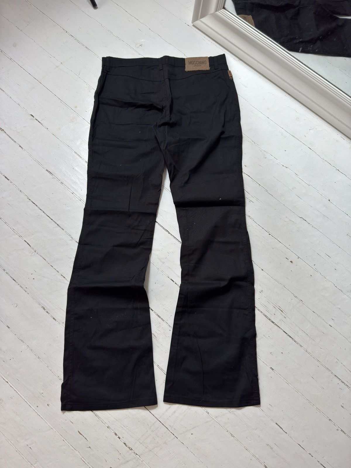 Moschino VINTAGE MOSCHINO 2000s BASIC TROUSERS Size 32" / US 10 / IT 46 - 2 Thumbnail