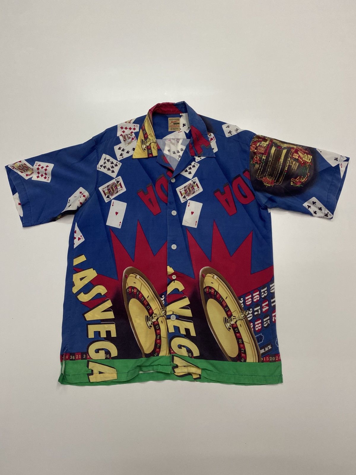 Vintage Vintage Nevada Las Vegas Casino Shirt Fullprint Size US M / EU 48-50 / 2 - 1 Thumbnail