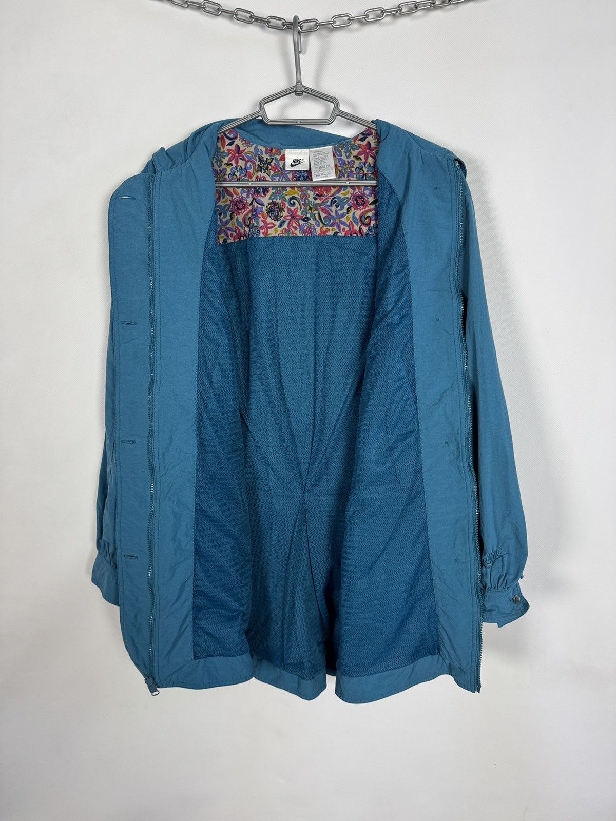 Nike Vintage 90s Nike Nylon Jacket Lightweight Parka Retro Size L Size L / US 10 / IT 46 - 7 Thumbnail