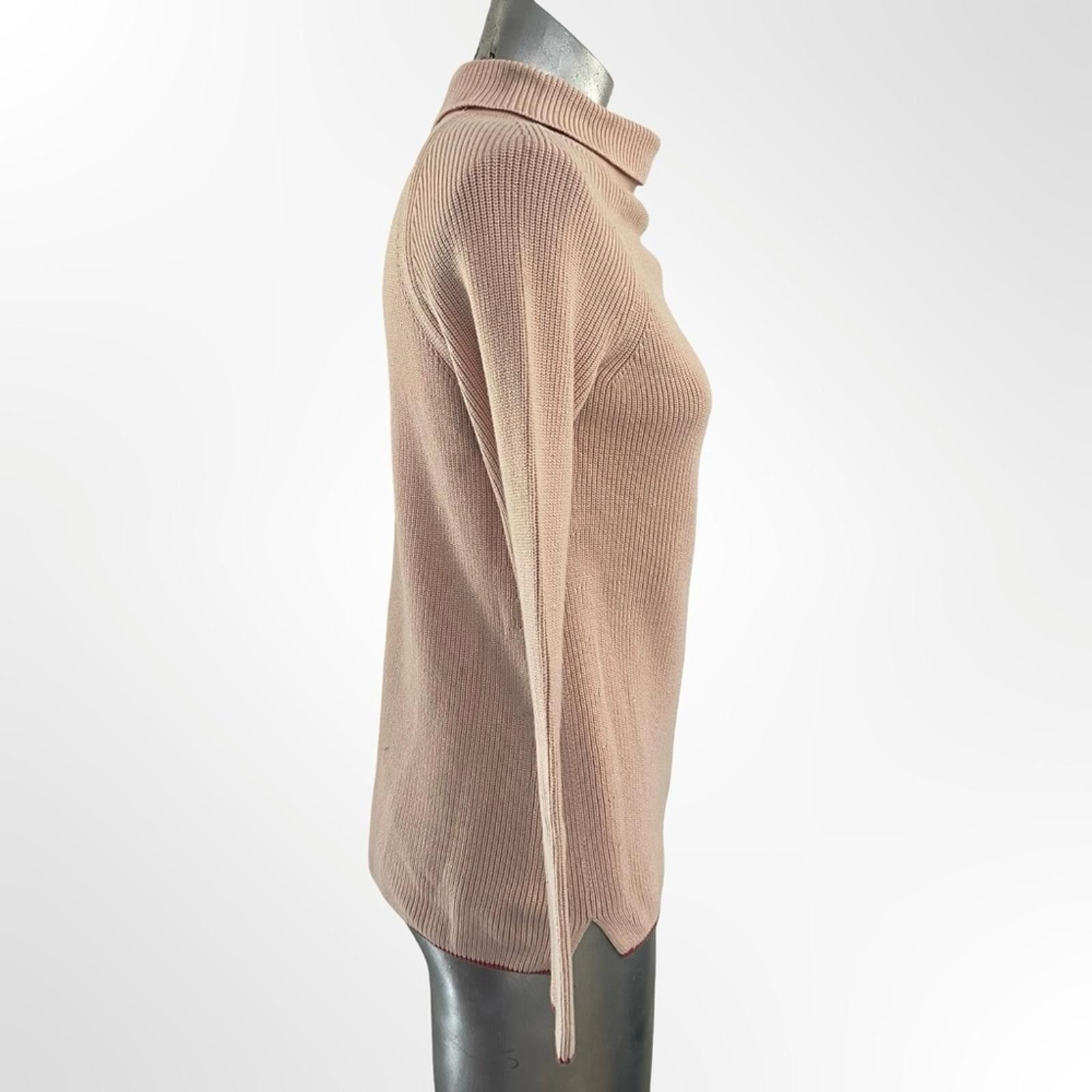 Other Talbots Women's Cowl Neck Sweater - Light Pink Size XS / US 0-2 / IT 36-38 - 2 Thumbnail