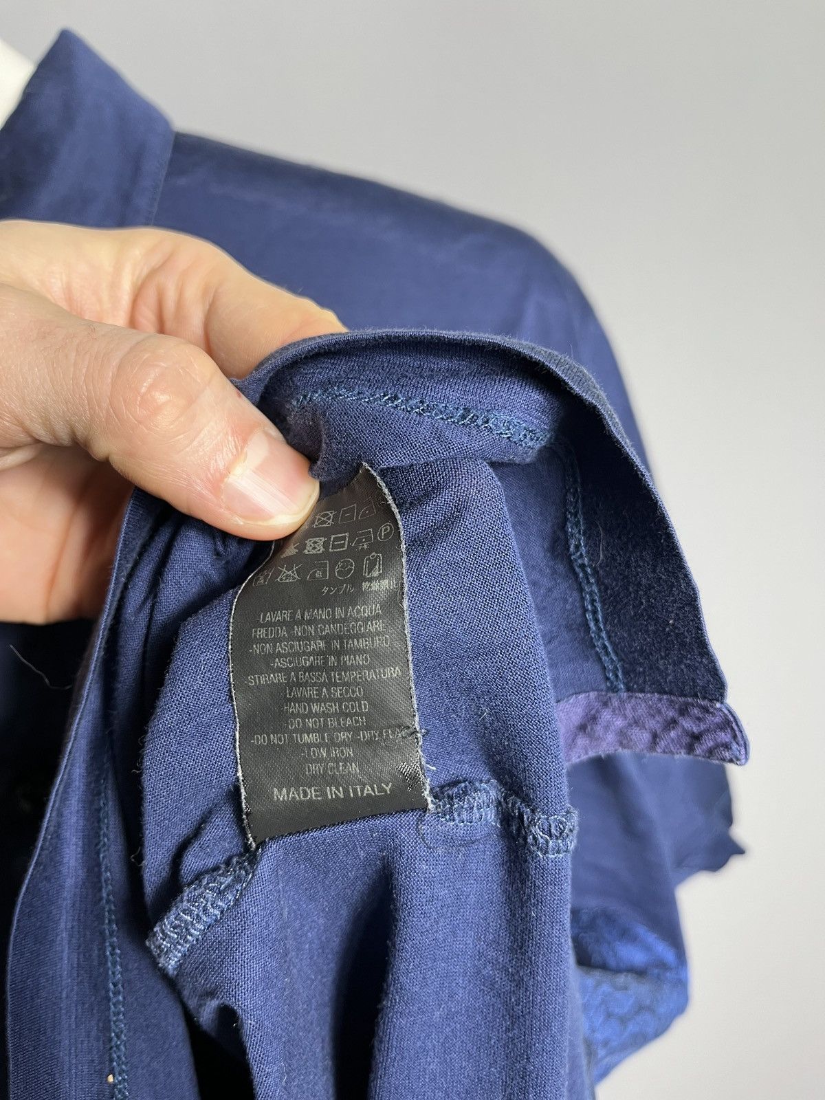 Billionaire Couture billionaire couture polo shirt blue mens italy cotton Size US XL / EU 56 / 4 - 11 Thumbnail