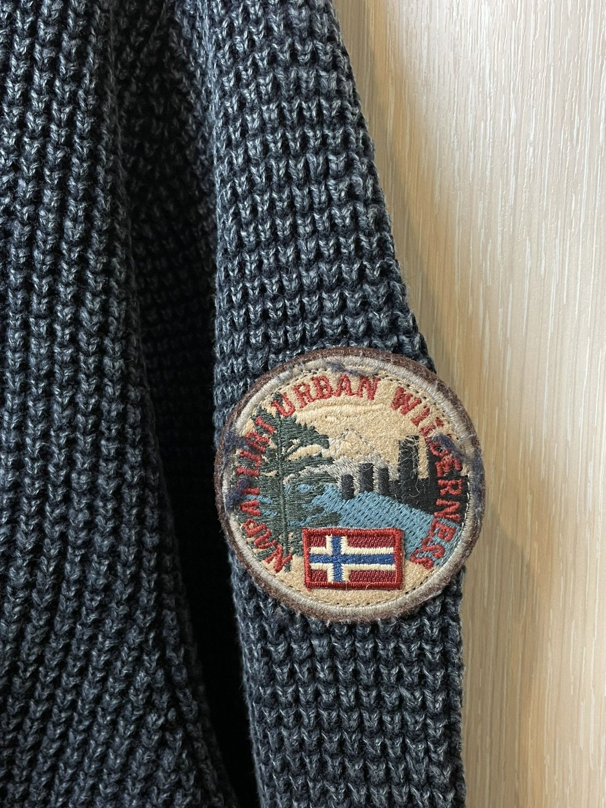 Napapijri Vintage Napapijri Knit Sweater Size US XXL / EU 58 / 5 - 5 Thumbnail