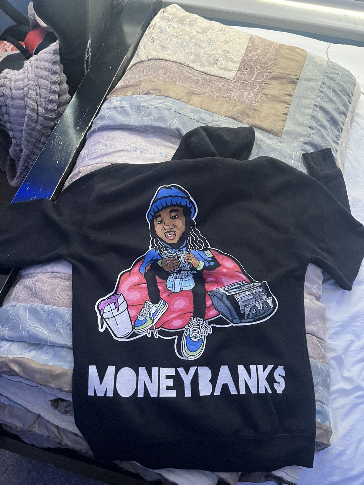 Other big money banks custom hoodie Size US M / EU 48-50 / 2 - 2 Thumbnail