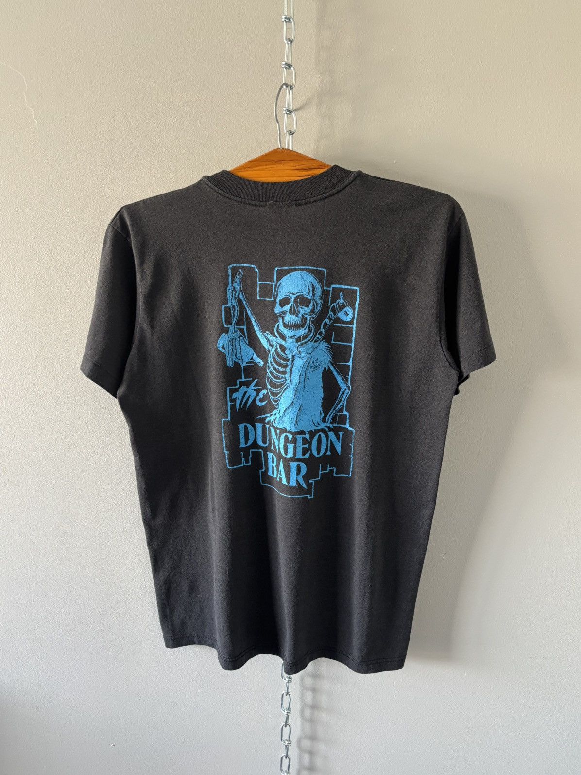 Vintage Vintage 90s Strugis Dungeon Bar Biker Shirt Size US M / EU 48-50 / 2 - 1 Thumbnail