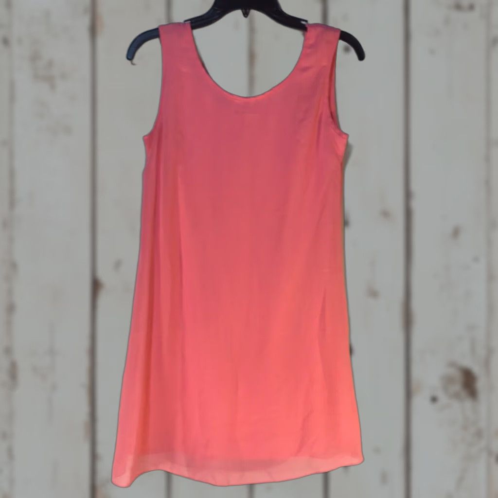 Vintage Honey & Rosie Neon Pink Juniors Tank Dress S Women Casual Summer Sleeveless Made in USA Size S / US 4 / IT 40 - 1 Thumbnail