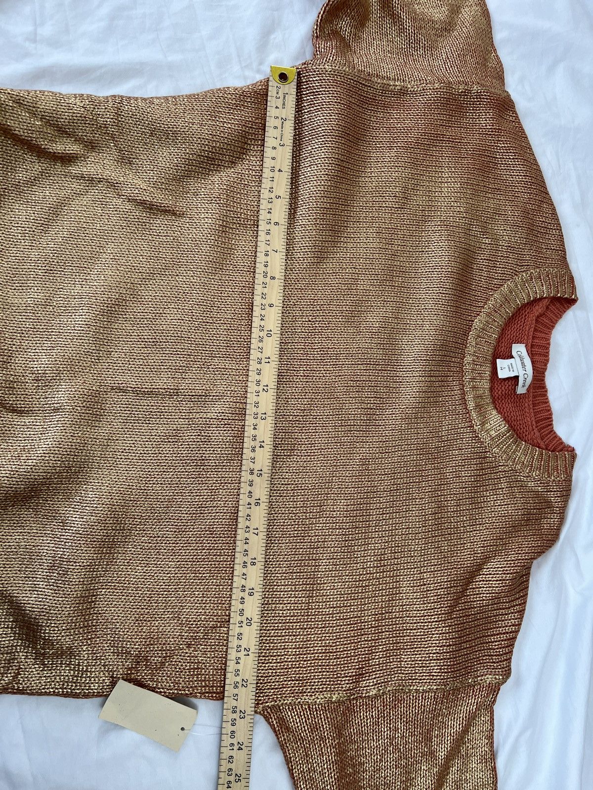 Coldwater Creek Coldwater creek shimmering waver sweater size L Size L / US 10 / IT 46 - 9 Thumbnail