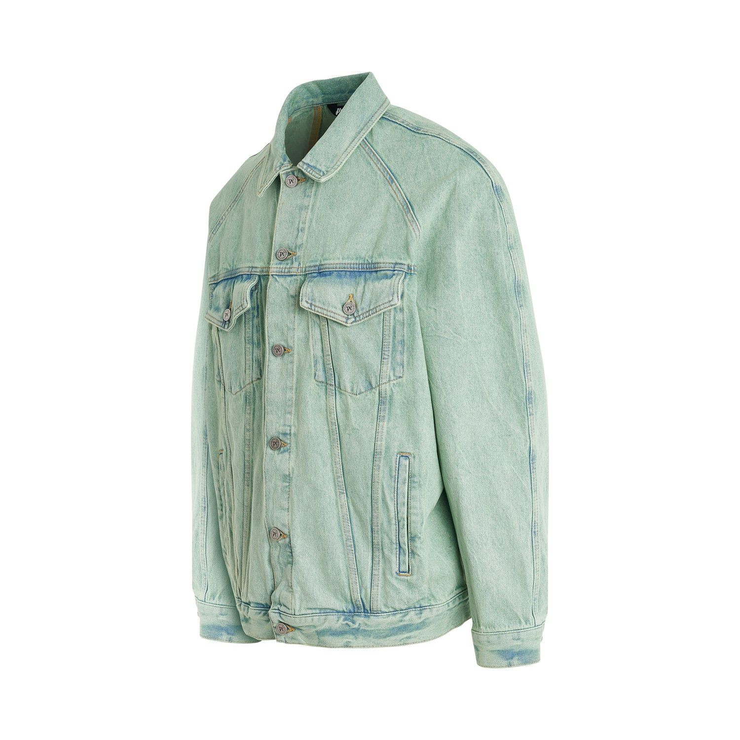 Palm Angels o1mris0824 Denim Jacket in Denim Size US M / EU 48-50 / 2 - 3 Thumbnail