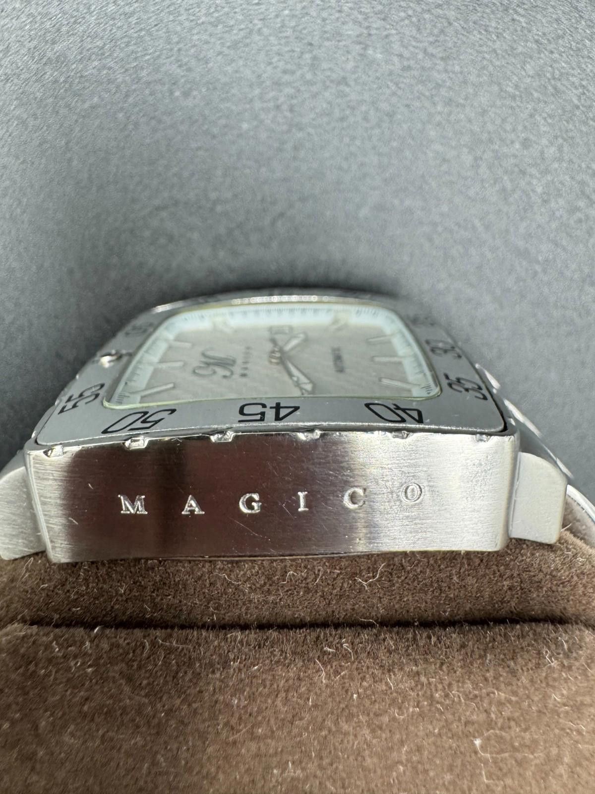 Magical Design Magico 316L Automatic Heavy Mens Watch White Face 21 Jewels Size ONE SIZE - 7 Thumbnail
