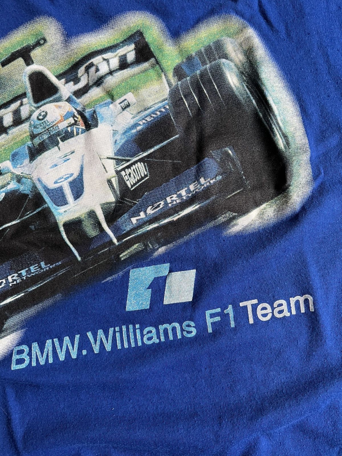 Formula 1 × Vintage Vintage 90s Ralf Schumacher BMW Williams F1 Racing Team Tee Size US XXL / EU 58 / 5 - 5 Thumbnail