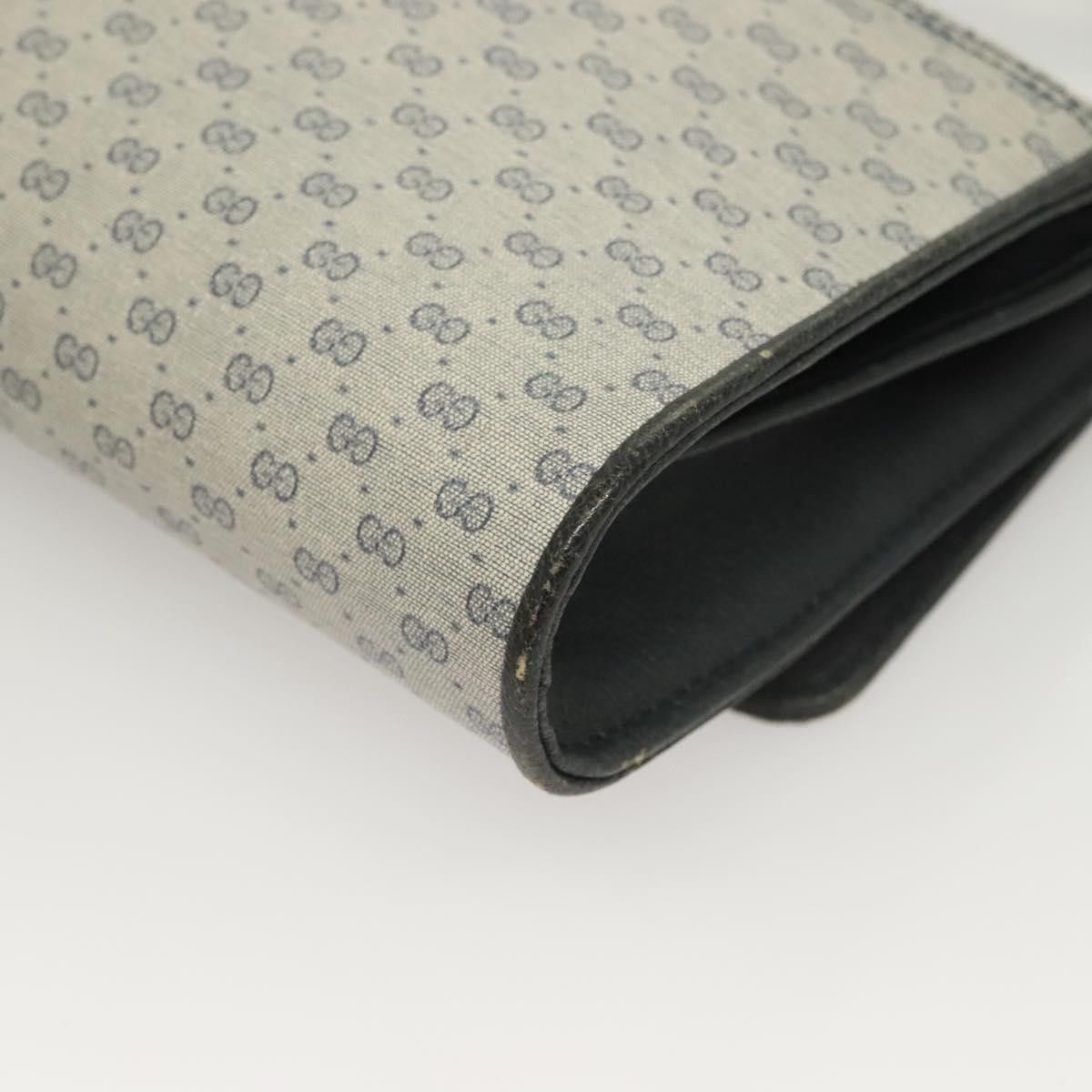 Gucci GUCCI Micro GG Supreme Shoulder Bag Pvc Navy Gold 89 02 050 Size ONE SIZE - 13 Thumbnail