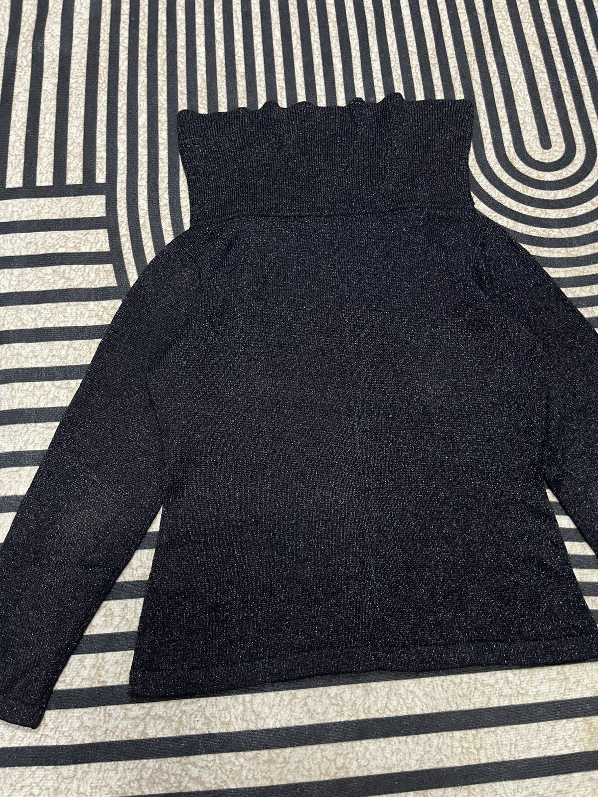 Paco Rabanne 90s PACO RABANNE GLITTER OFF- SHOULDER LONG SLEEVE Size M / US 6-8 / IT 42-44 - 18 Thumbnail