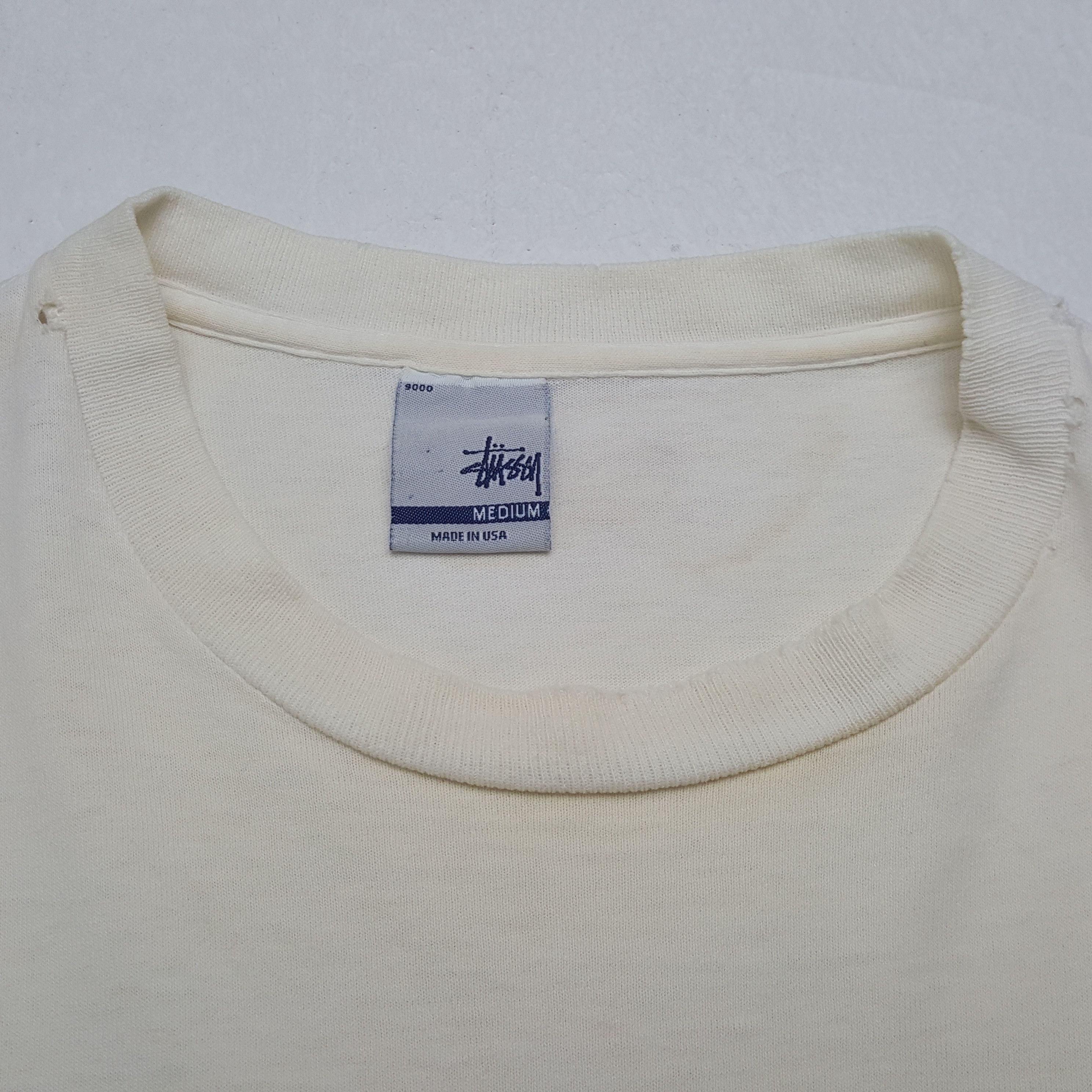 Stussy × Vintage Vintage 90's STUSSY x Lonsdale Design Style T-shirts Size M / US 6-8 / IT 42-44 - 6 Thumbnail