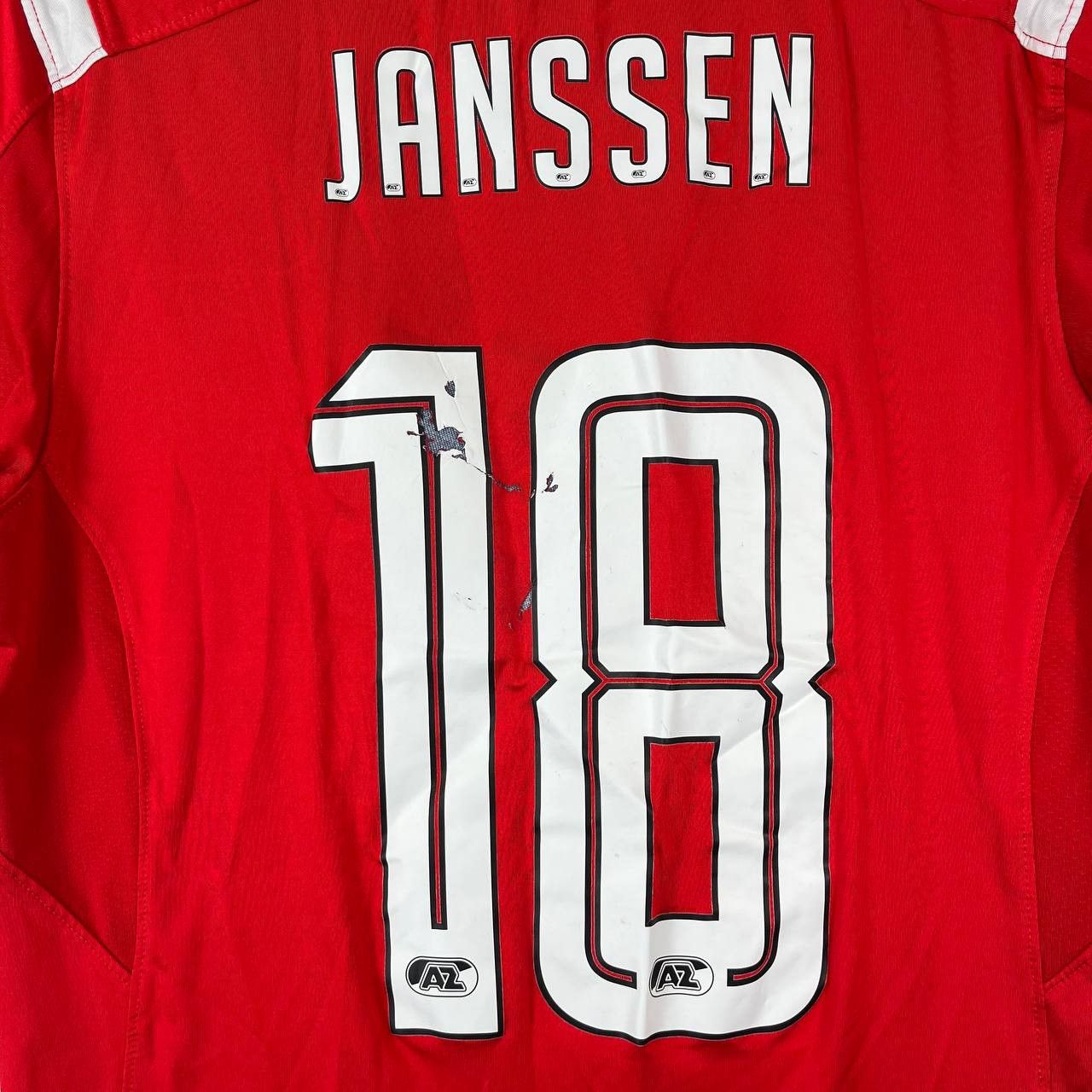 Under Armour AZ Alkmaar 2016-17 Home Shirt Under Armour Janssen #18 Sz S Size US S / EU 44-46 / 1 - 5 Thumbnail