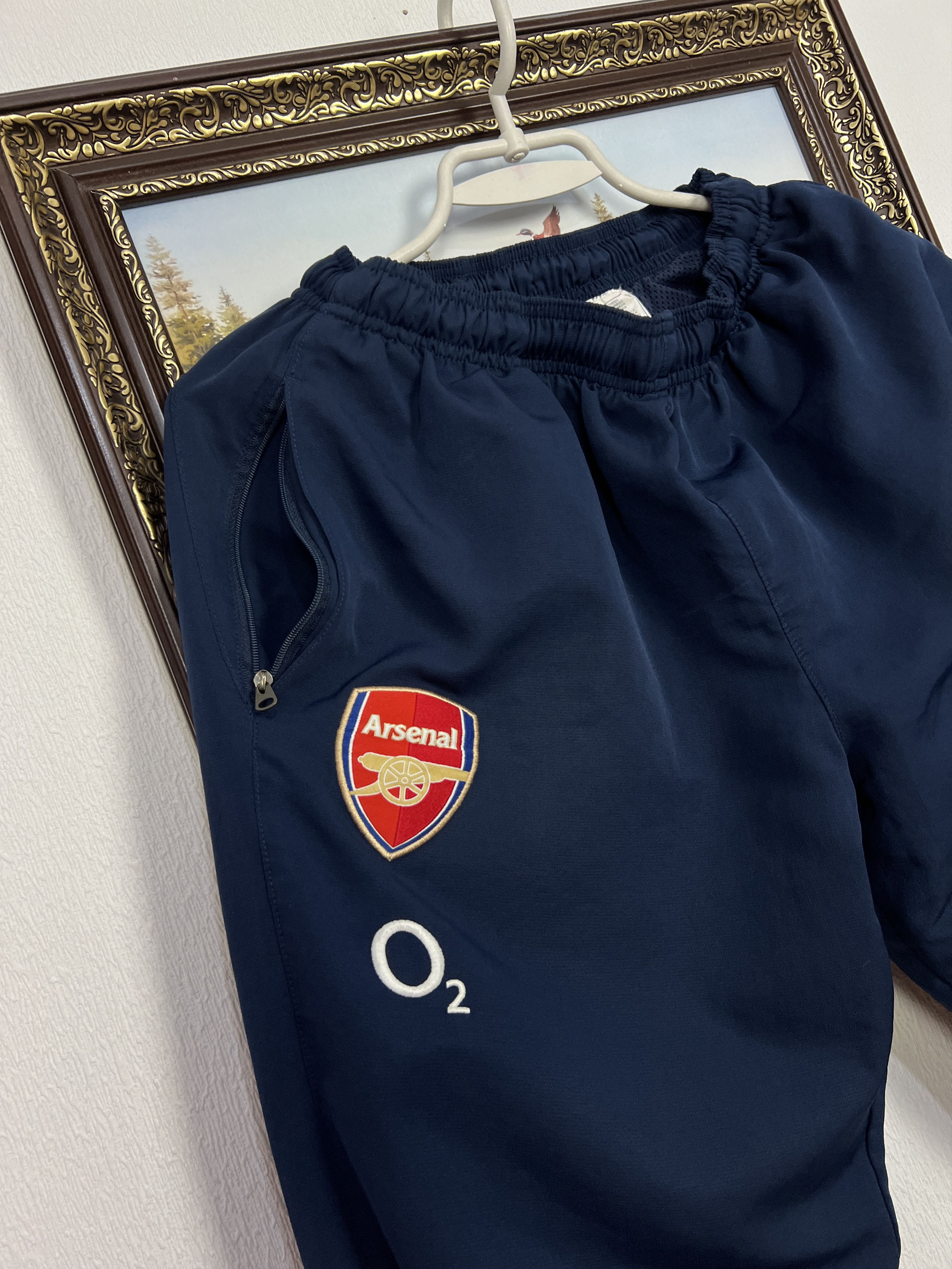 Nike Arsenal o2 Football Pants Soccer Highbury Sweatpants Hype Size US 32 / EU 48 - 3 Thumbnail