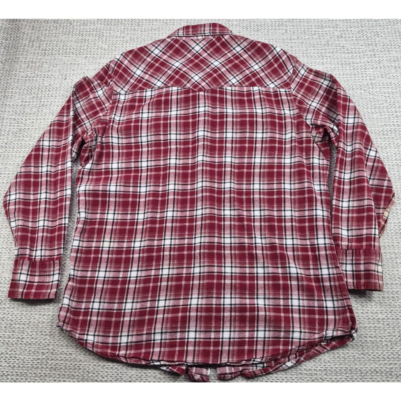 Wrangler VINTAGE Wrangler Wrancher Shirt Mens XL Red Plaid Flannel Pearl Snap Western Button-Up Size US XL / EU 56 / 4 - 6 Thumbnail