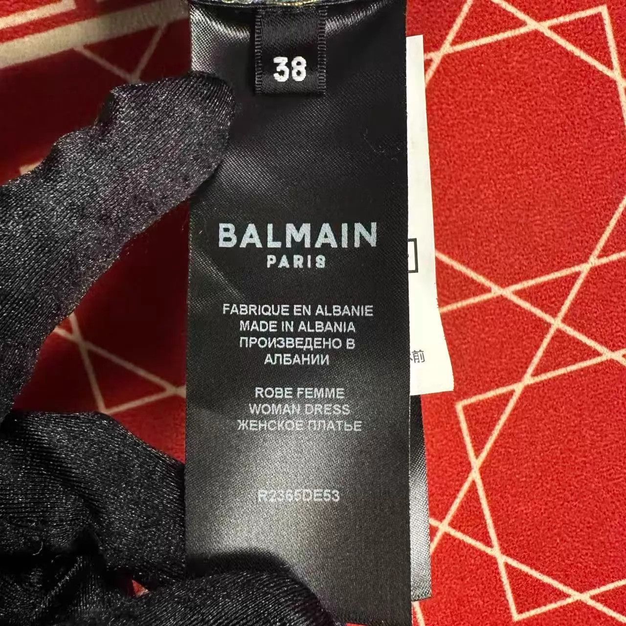 Balmain Balmain 24 New Heart Neck Zipper Short Denim Cami Dress Size XS / US 0-2 / IT 36-38 - 5 Thumbnail