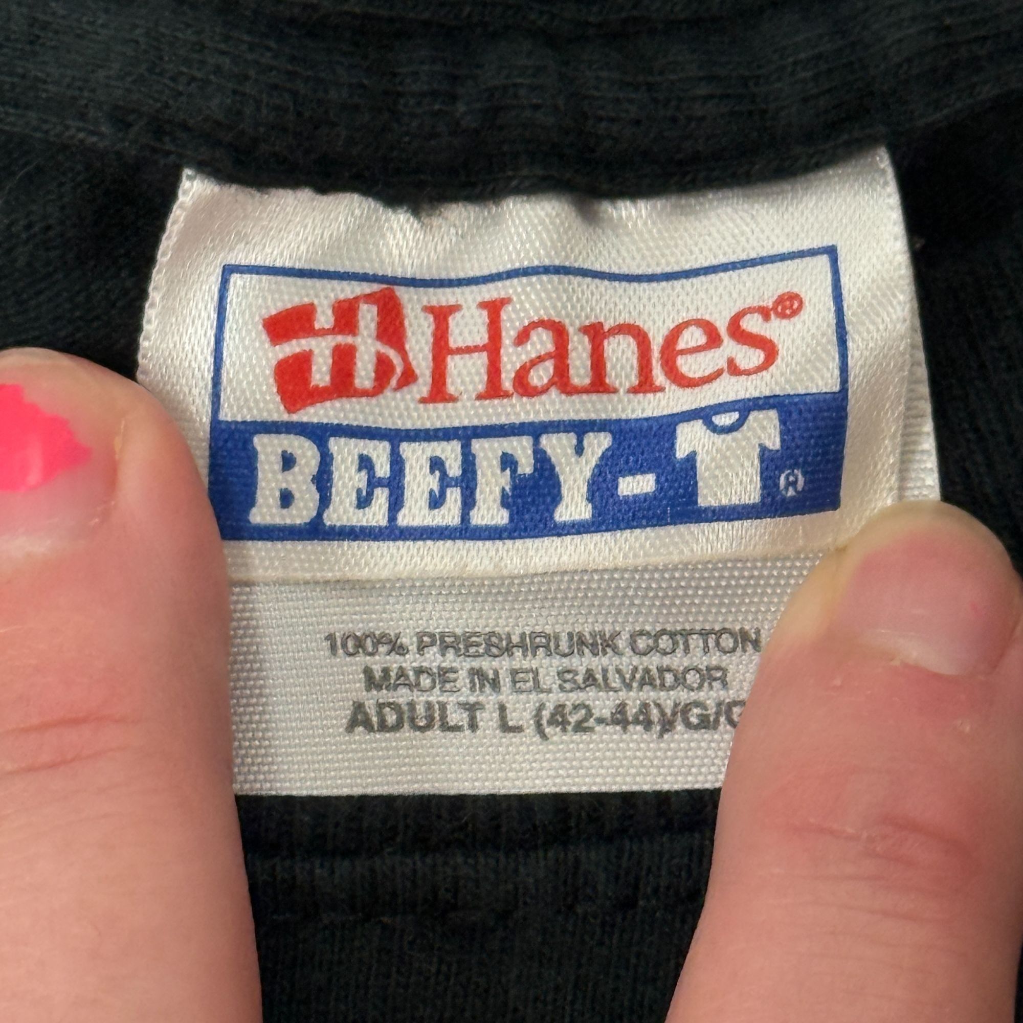 Hanes Y2K HOG Motorcycle Owners Group NEW ORLEANS Chapter Biker LS Size US L / EU 52-54 / 3 - 3 Thumbnail