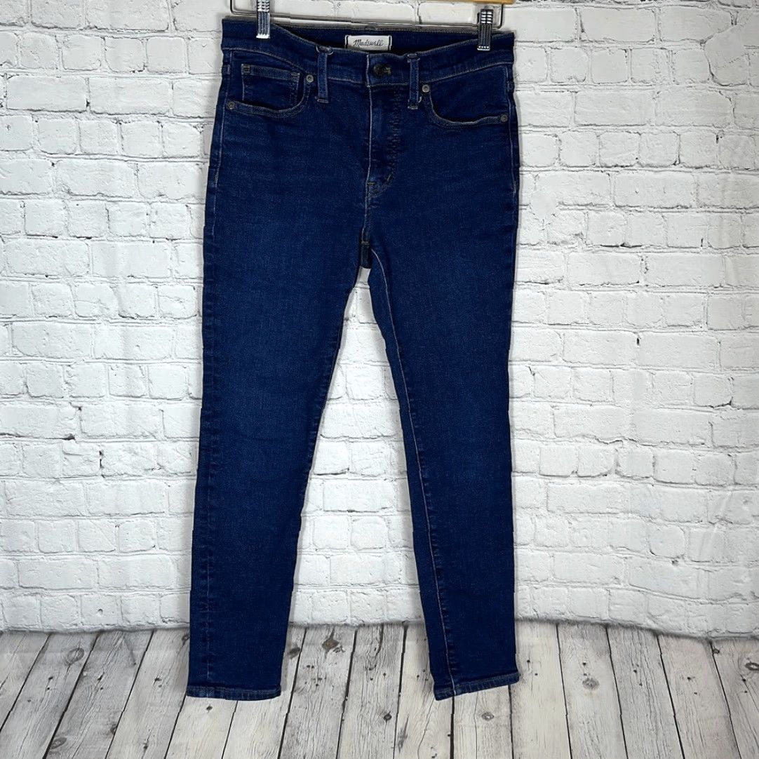 Madewell Madewell Jeans Women 9” Mid rise Skinny Jeans Medium Wash 27P Blue MB016 Womens Size 27 Part of 9" Mid Rise Skinny Jeans Size 27" / US 4 / IT 40 - 2 Thumbnail