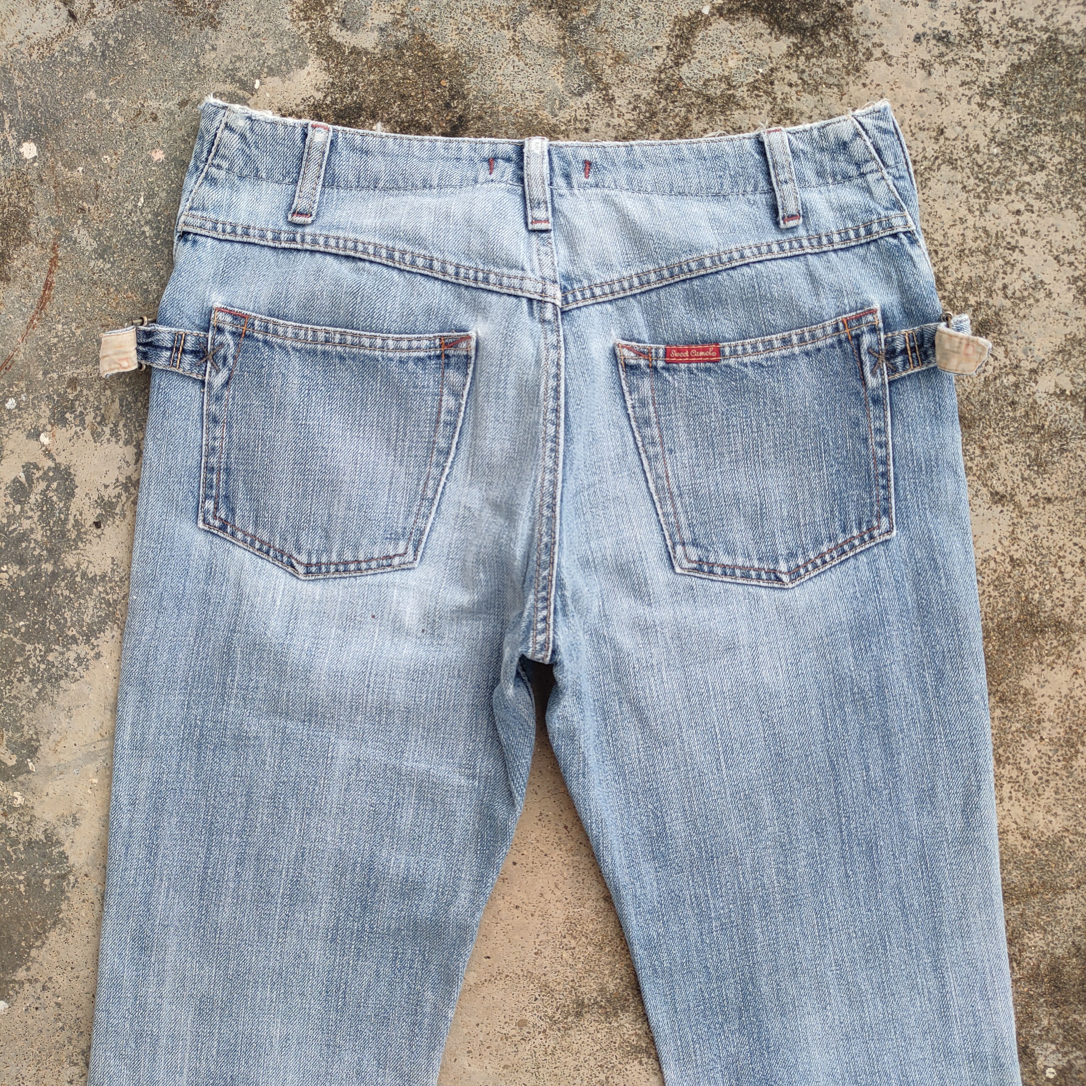 Japanese Brand × Jean × Vintage VINTAGE SWEET CAMEL WOMAN FLARE FADED JEANS DENIM PANTS Size US 29 - 9 Thumbnail
