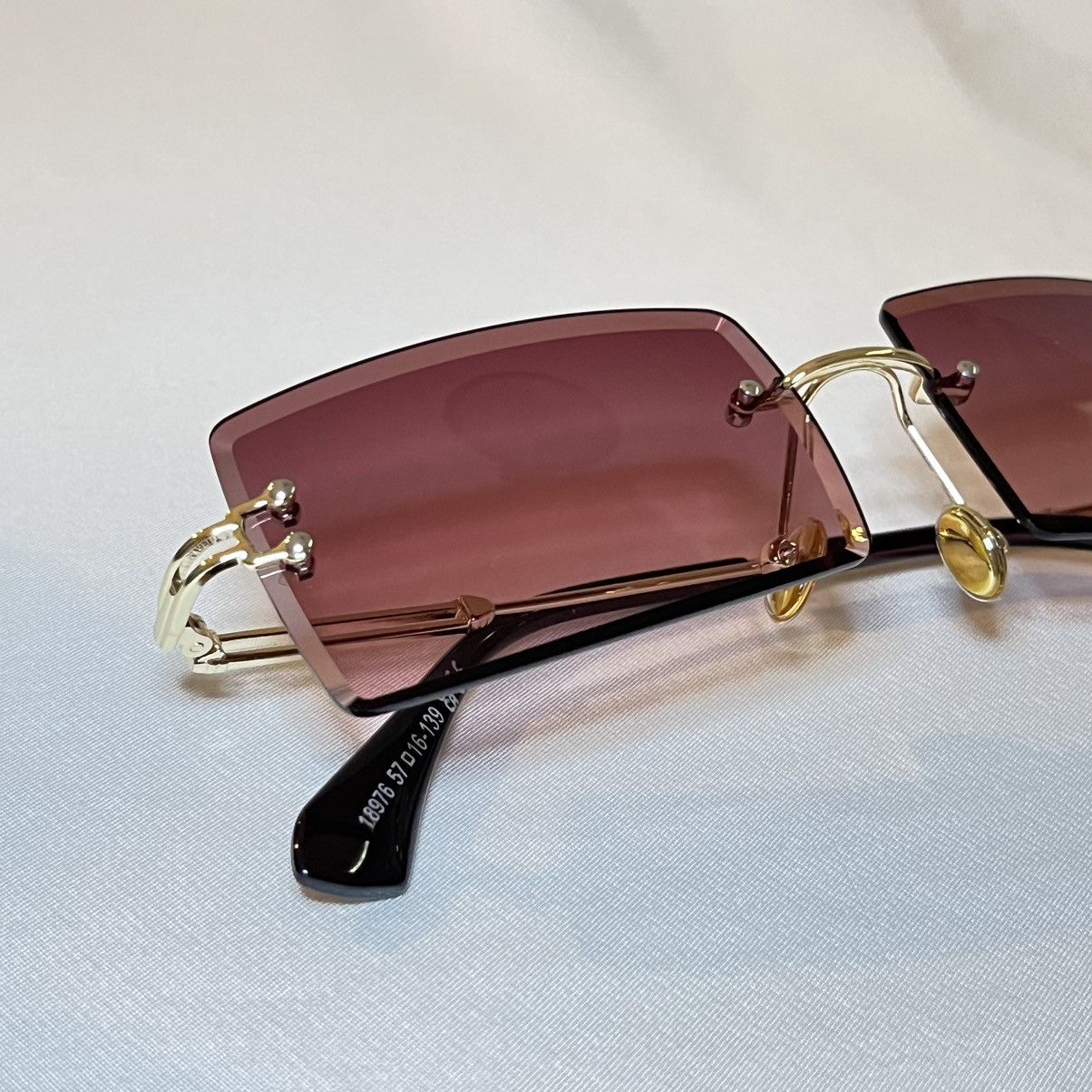 Vintage Cartier Style Sunglasses Size ONE SIZE - 3 Thumbnail