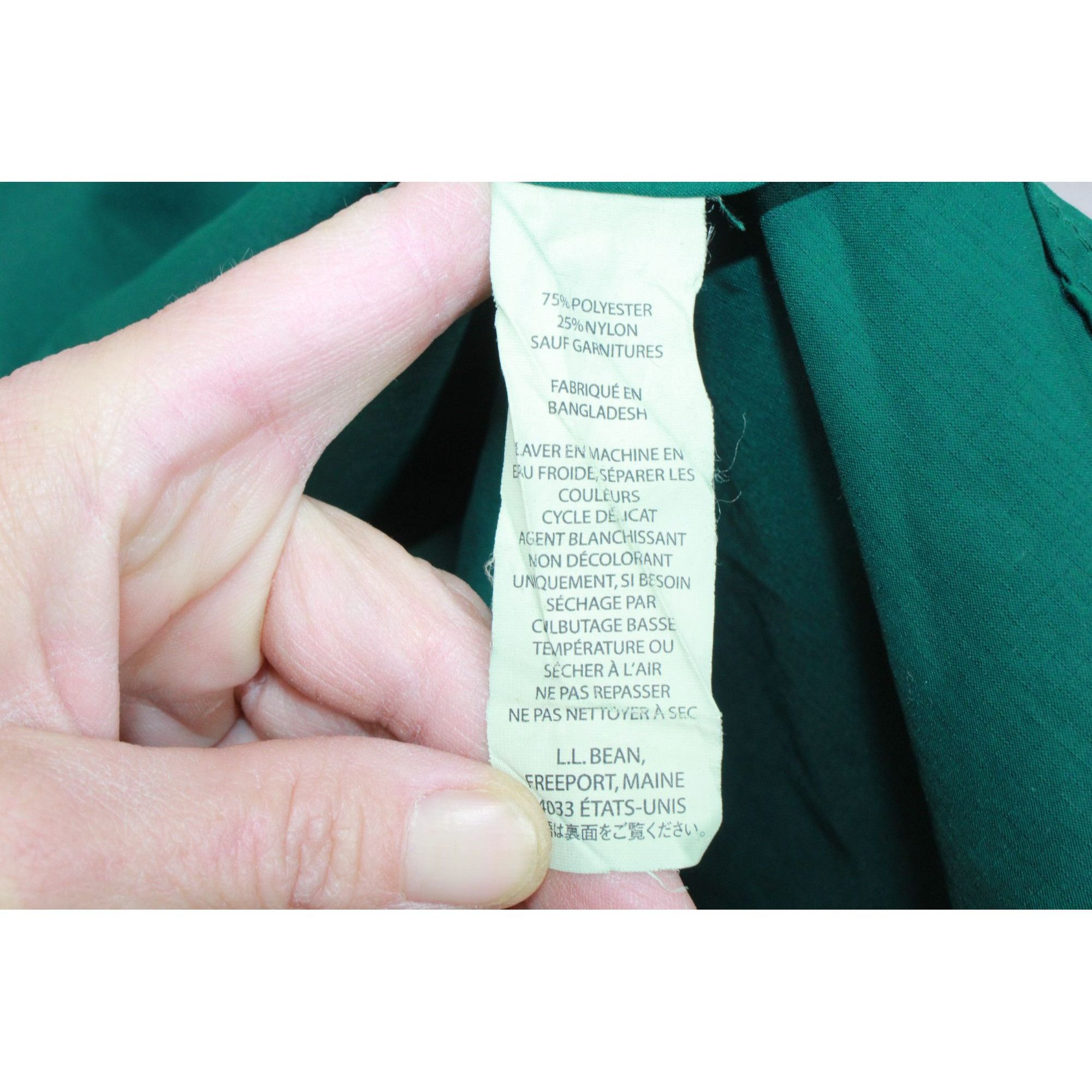 L.L. Bean LL Bean Men's Button Sleeves Hiking Fishing Outdoors Shirt Size US L / EU 52-54 / 3 - 9 Thumbnail