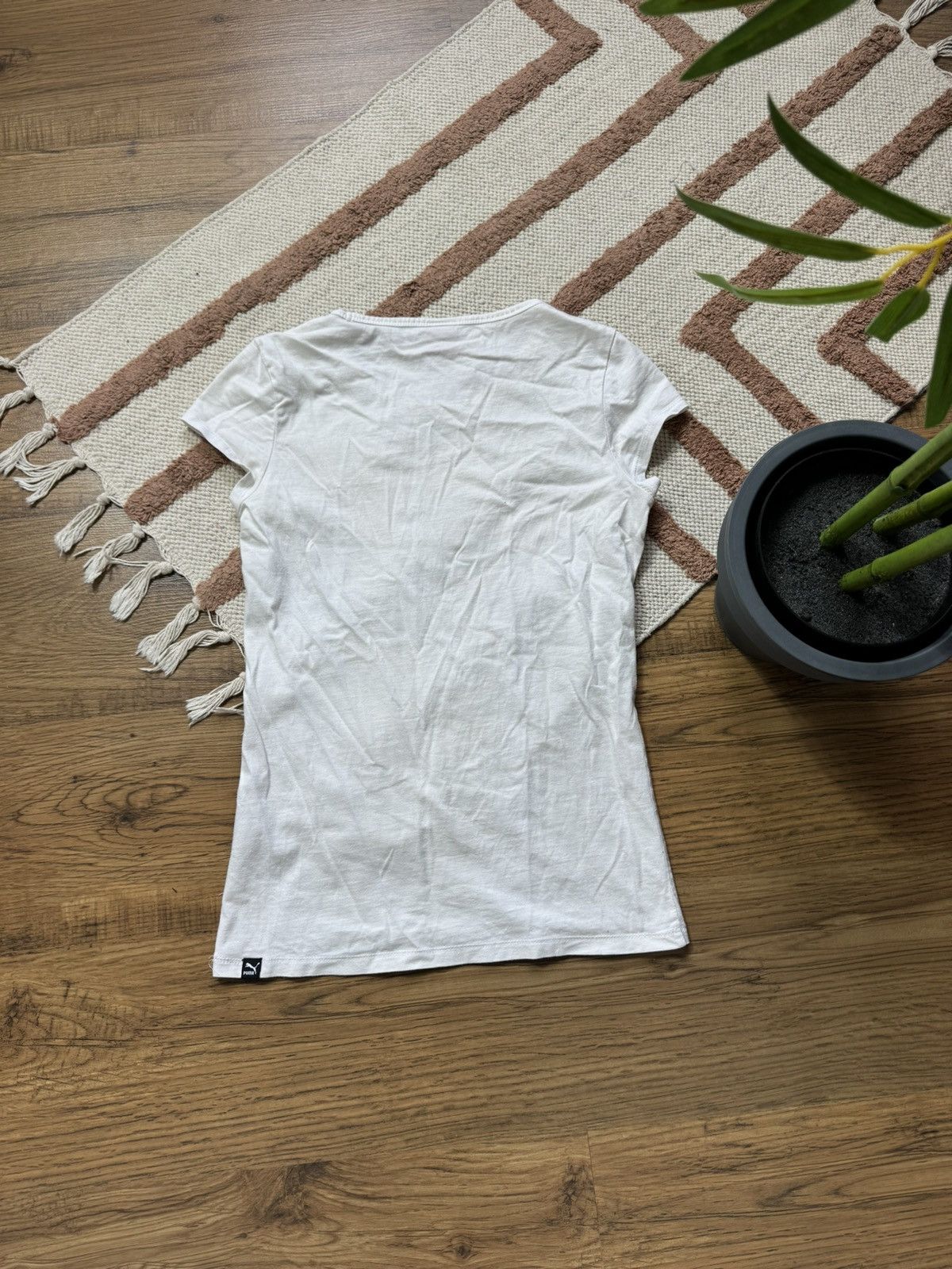 Puma VINTAGE PUMA CUTE BOW 2000s TEE Size S / US 4 / IT 40 - 4 Thumbnail