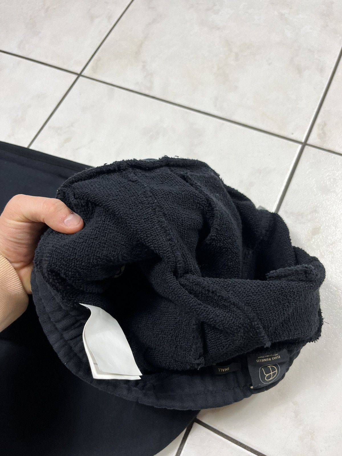Japanese Brand Elias Rumelis flared sweatpants baggy oversized pants logo Size 26" / US 2 / IT 38 - 25 Thumbnail