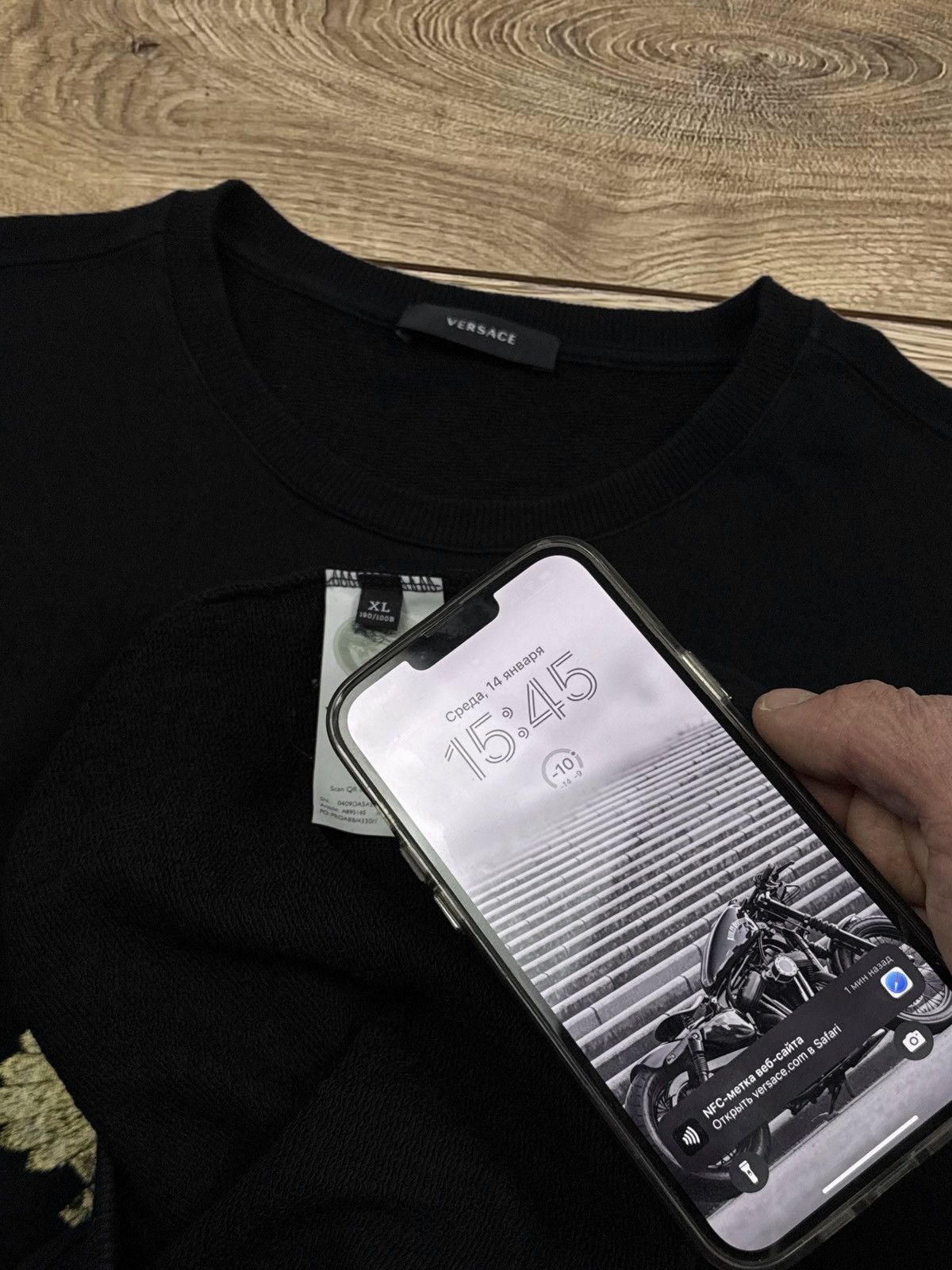Versace Versace Medusa Logo Sweatshirt Size US XL / EU 56 / 4 - 4 Thumbnail