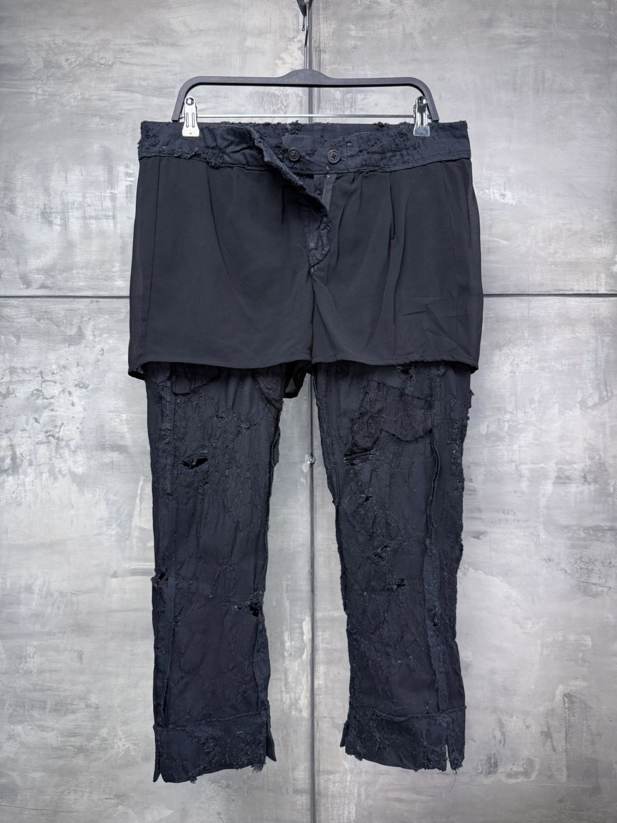 Ann Demeulemeester Distressed pants S Size 30" / US 8 / IT 44 - 4 Thumbnail