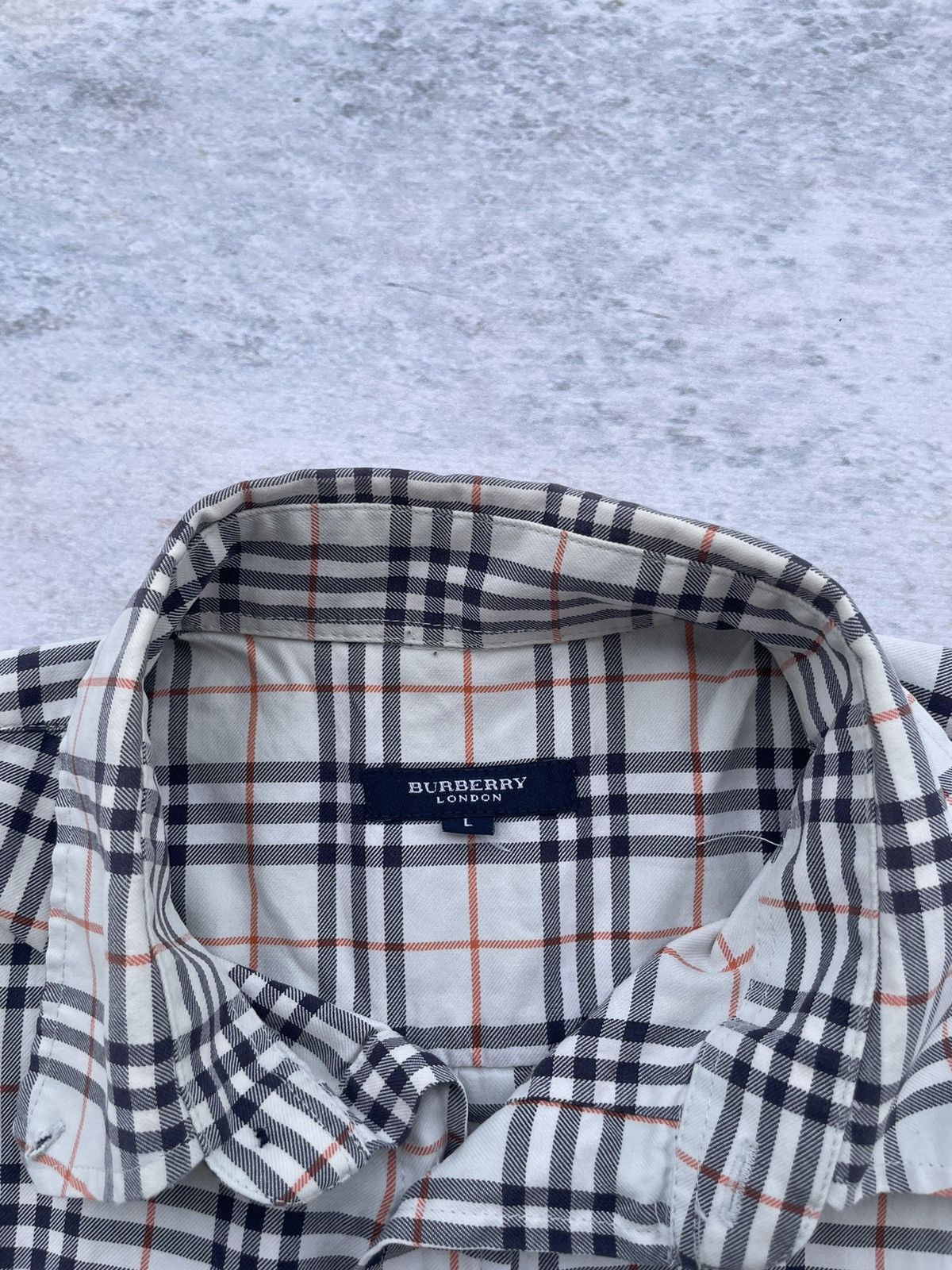 Burberry × Vintage Vintage Burberry Short Shirt Size US M / EU 48-50 / 2 - 3 Thumbnail