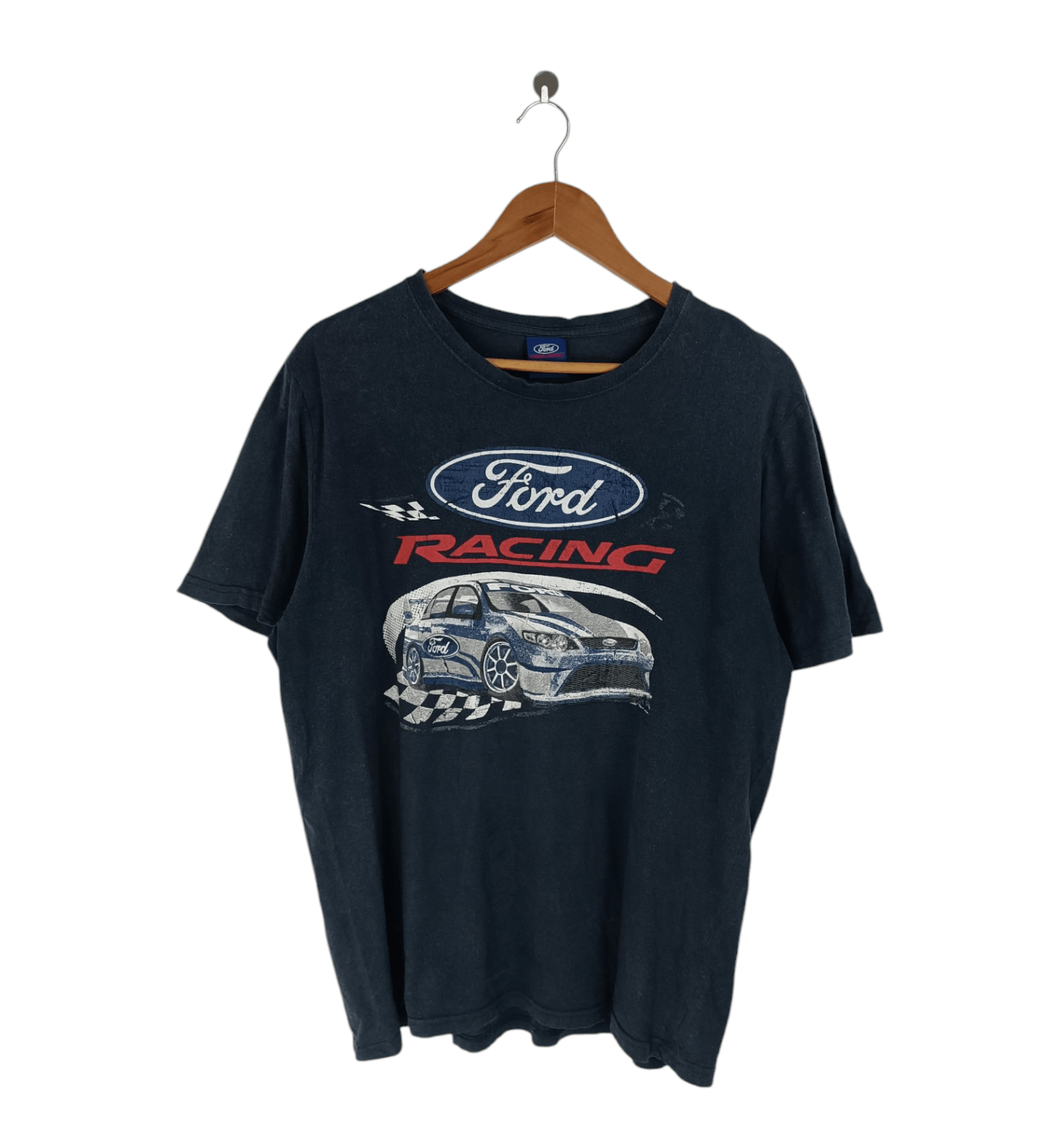 NASCAR VINTAGE FORD RACING RALLY NASCAR JDM F1 FADED TEE Size US L / EU 52-54 / 3 - 1 Thumbnail
