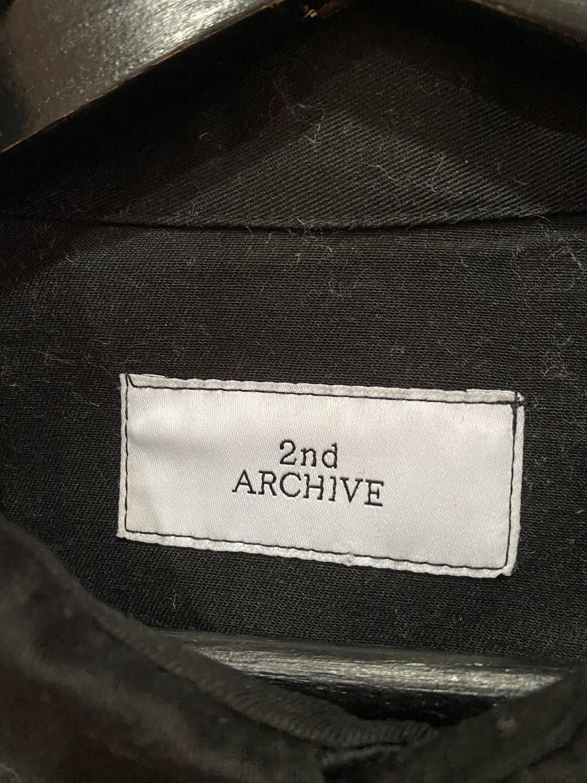 Japanese Brand 2nd Archive Black Utility Jacket – Contemporary Streetwear Size US L / EU 52-54 / 3 - 6 Thumbnail