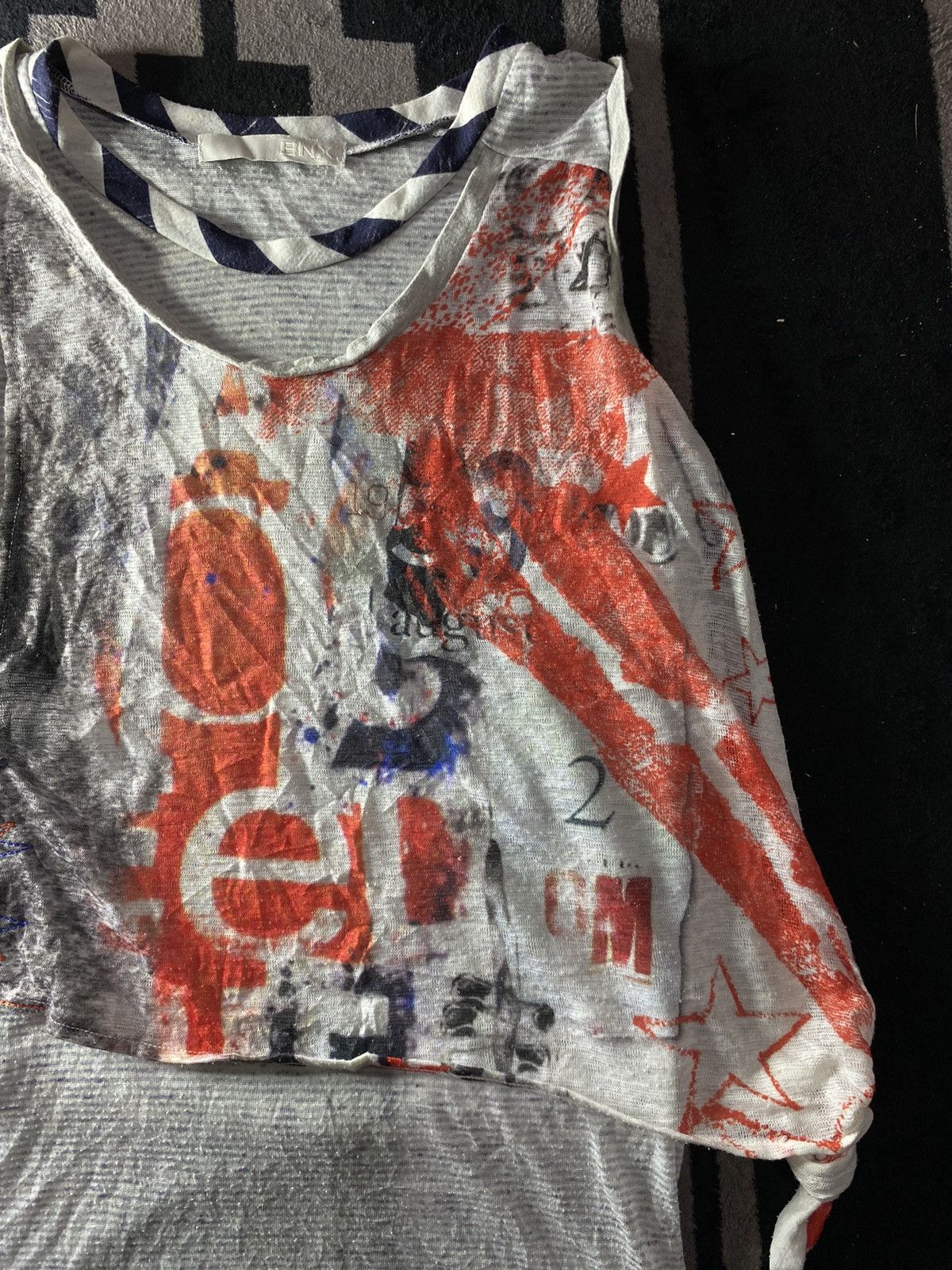 If Six Was Nine × Japanese Brand × Le Grande Bleu (L.G.B.) Bnx double layers mesh sleeveless Size US S / EU 44-46 / 1 - 3 Thumbnail
