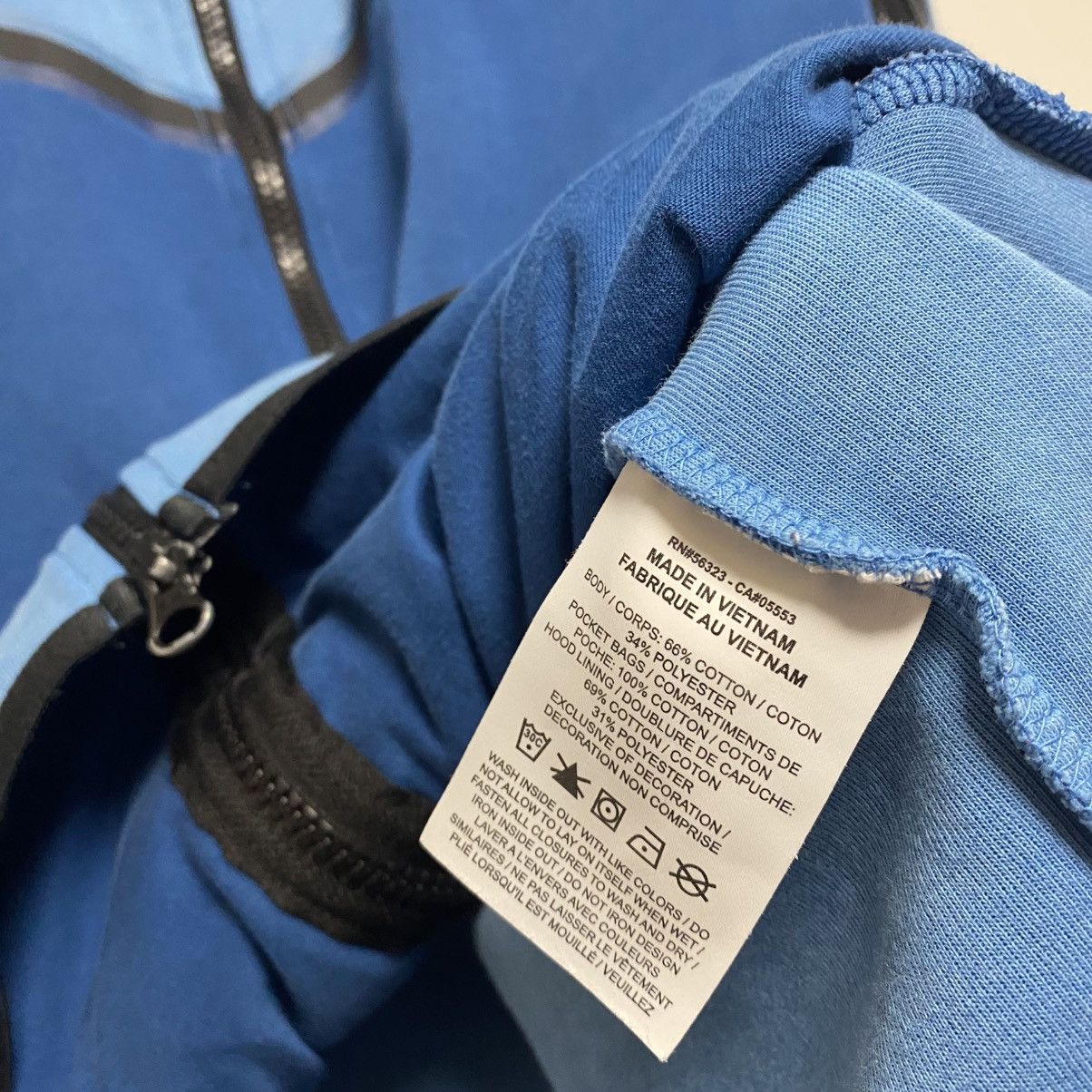 Nike Nike Tech Fleece Hoodie Two Tone Blue Large Size US L / EU 52-54 / 3 - 8 Thumbnail