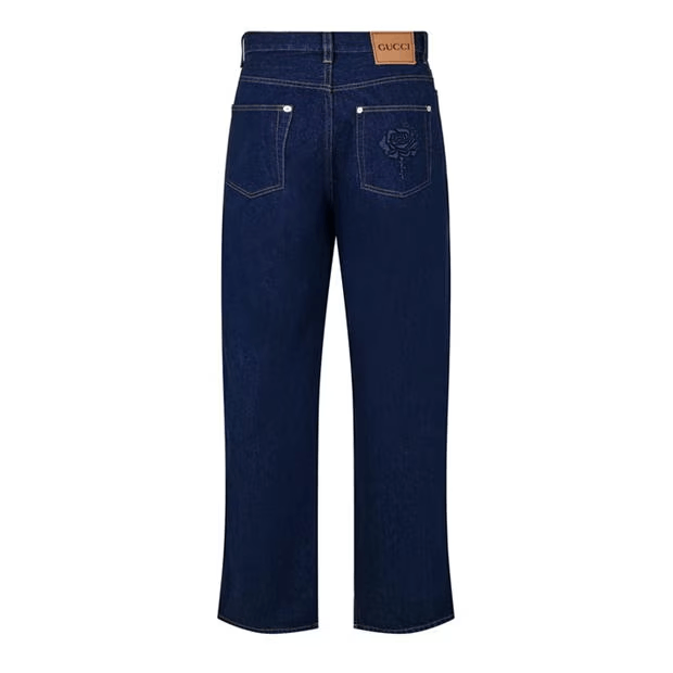 Gucci Wide Baggy Jeans Size US 31 - 2 Thumbnail