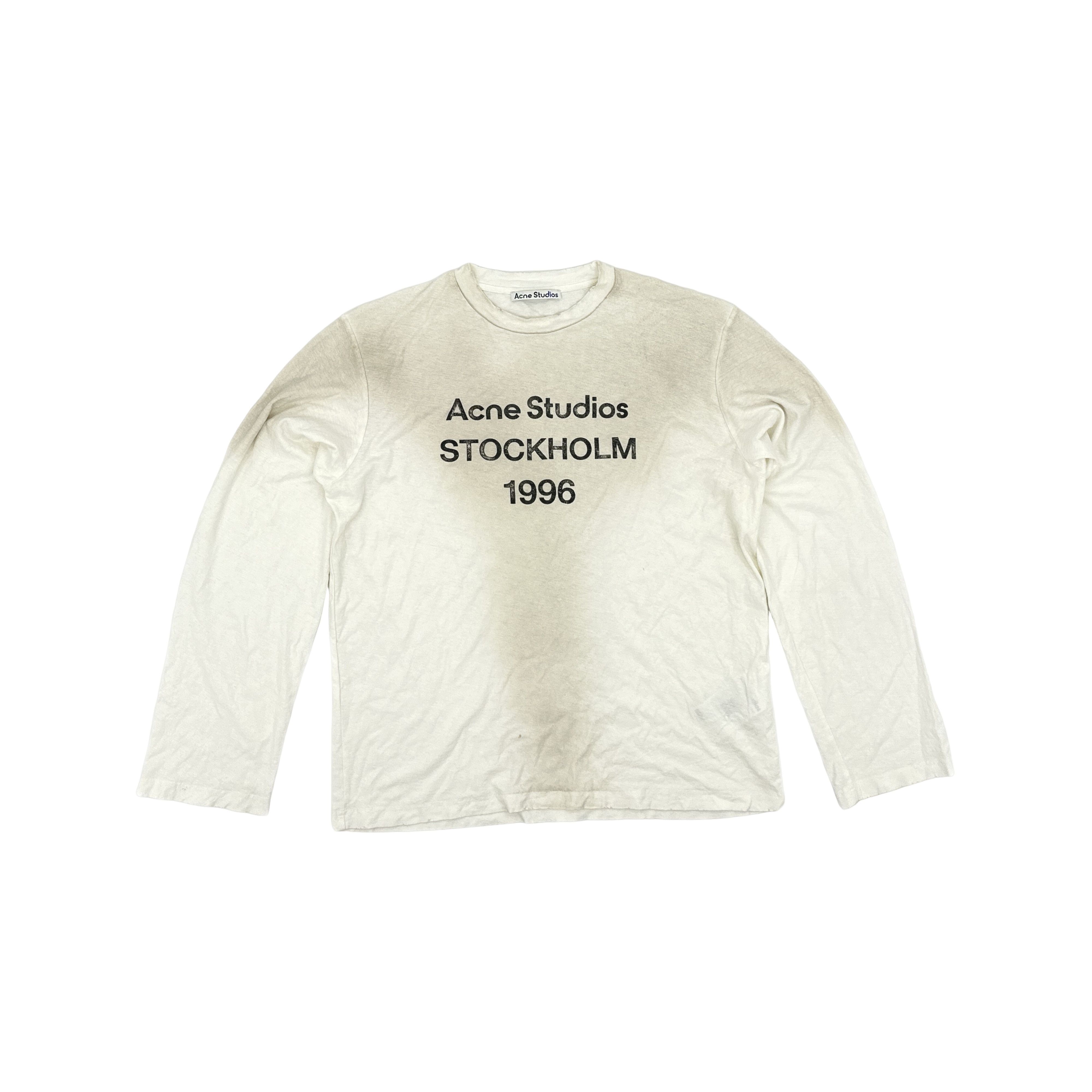 Acne Studios Acne Studios Stockholm 1996 Long Sleeve Tee | Grailed