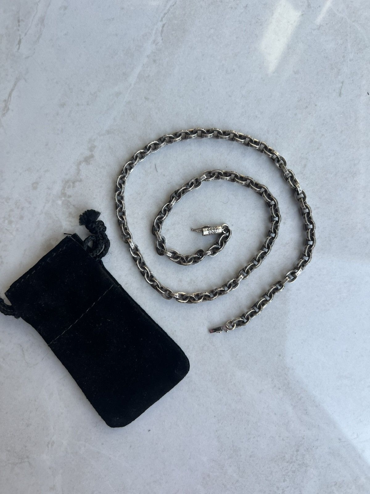 Chrome Hearts Chrome Hearts Paperchain Necklace 18inch/ 46cm Size ONE SIZE - 4 Thumbnail