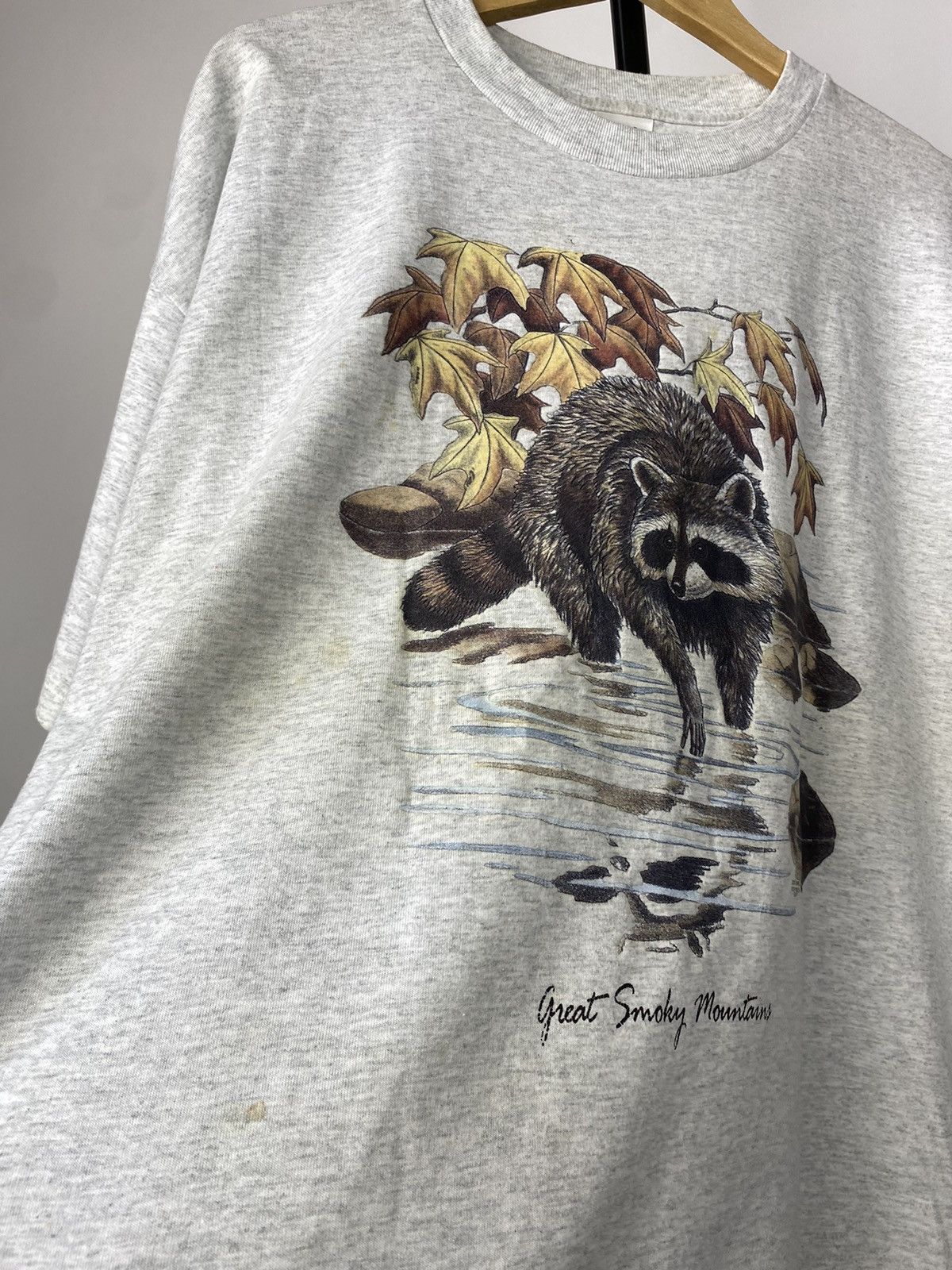 Habitat × Vintage Vintage 90s Vintage Habitat Great Smoky Mountains t shirt Size US XL / EU 56 / 4 - 5 Thumbnail